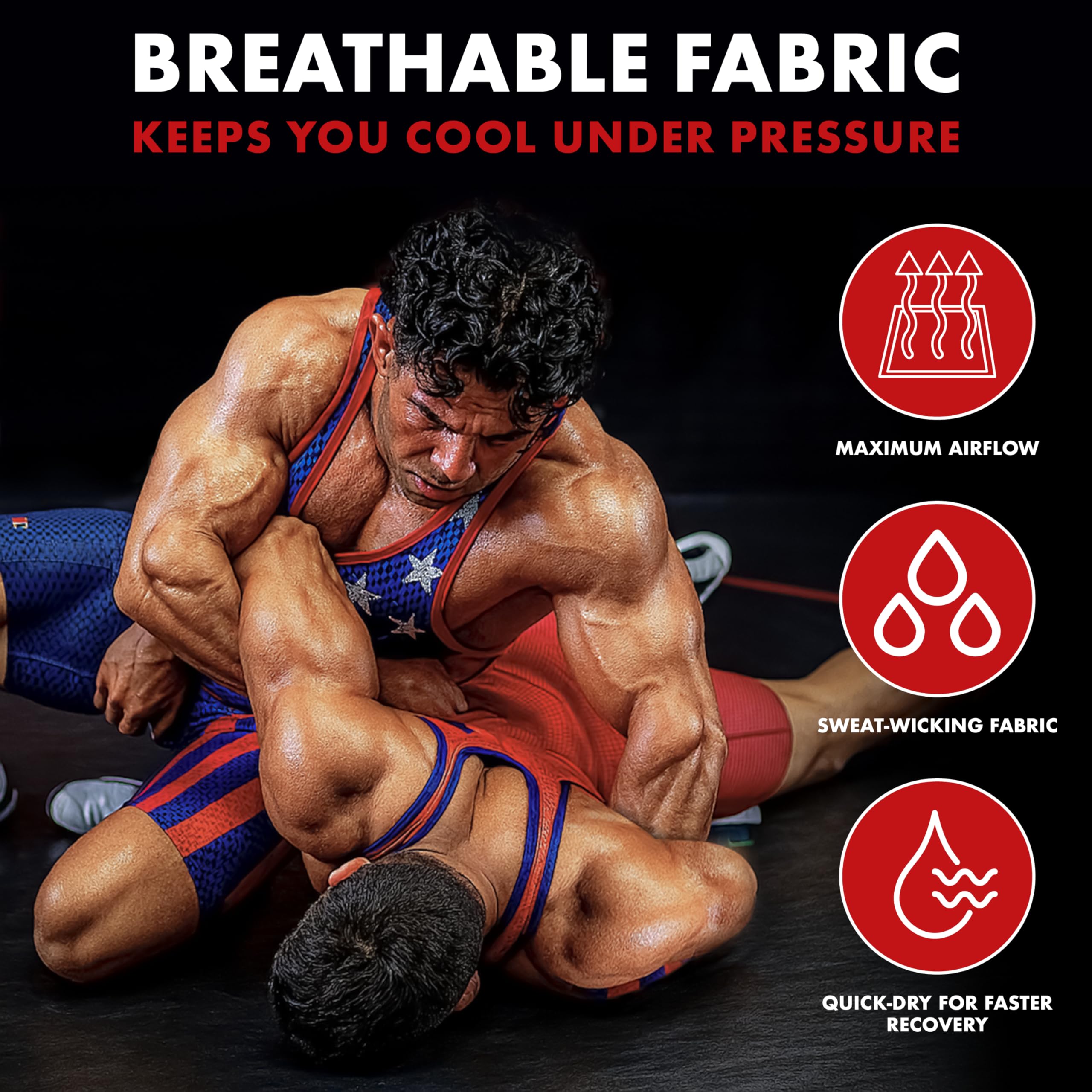 Wrestling-Unterhemd für Erwachsene