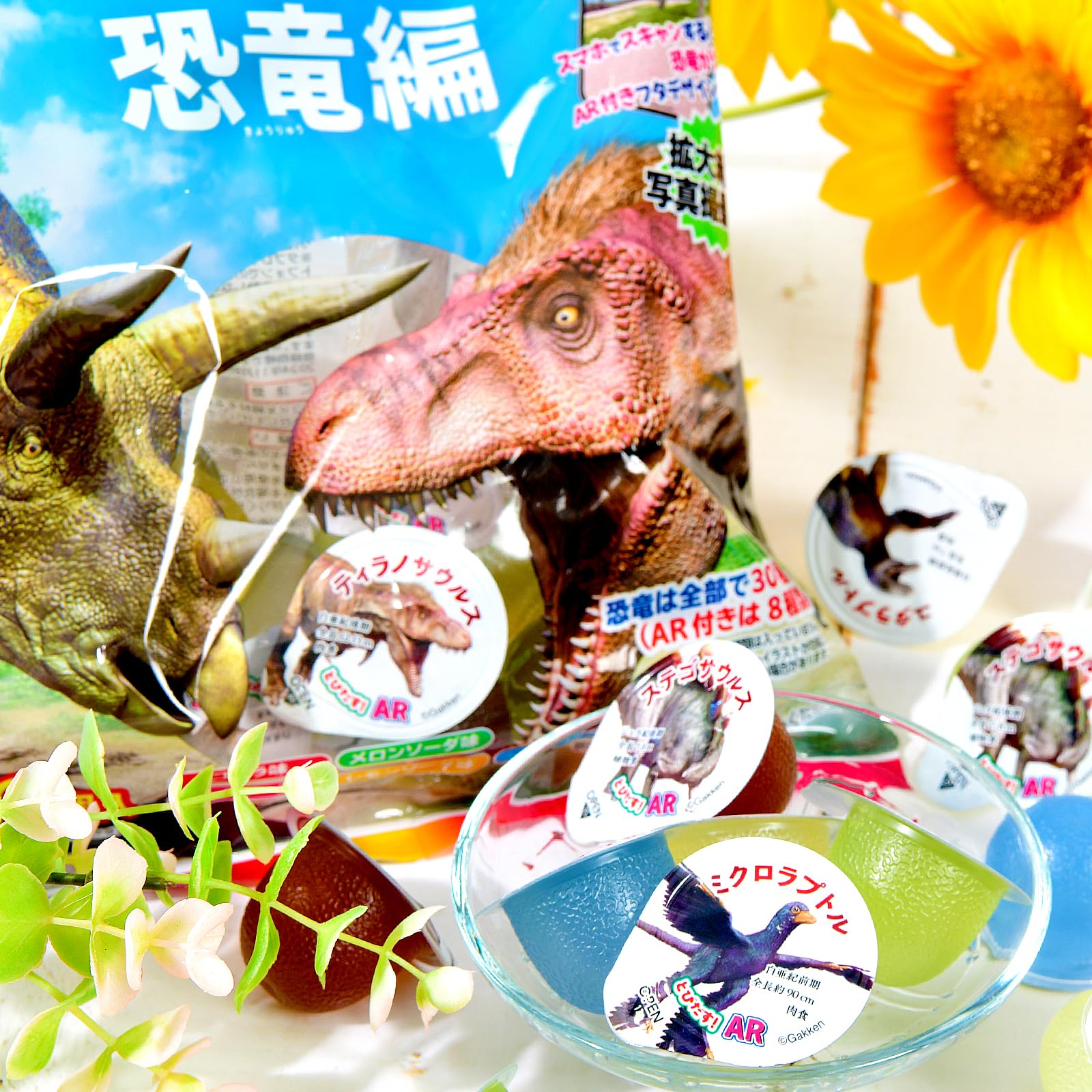 Amazon.co.jp: 【 448個装 セット 】28個学研の図鑑LIVEゼリー 恐竜編