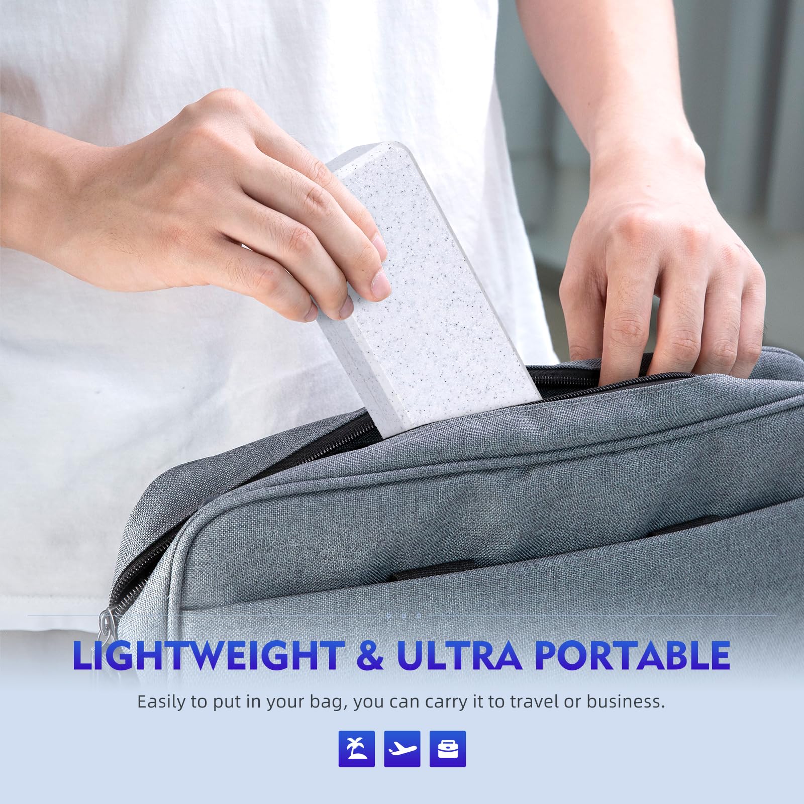 Estuche magnético recargable de viaje compatible con cepillo de dientes eléctrico Laifen Wave, impermeable, higiénico, fácil de limpiar, soporte de almacenamiento para cepillo de dientes y