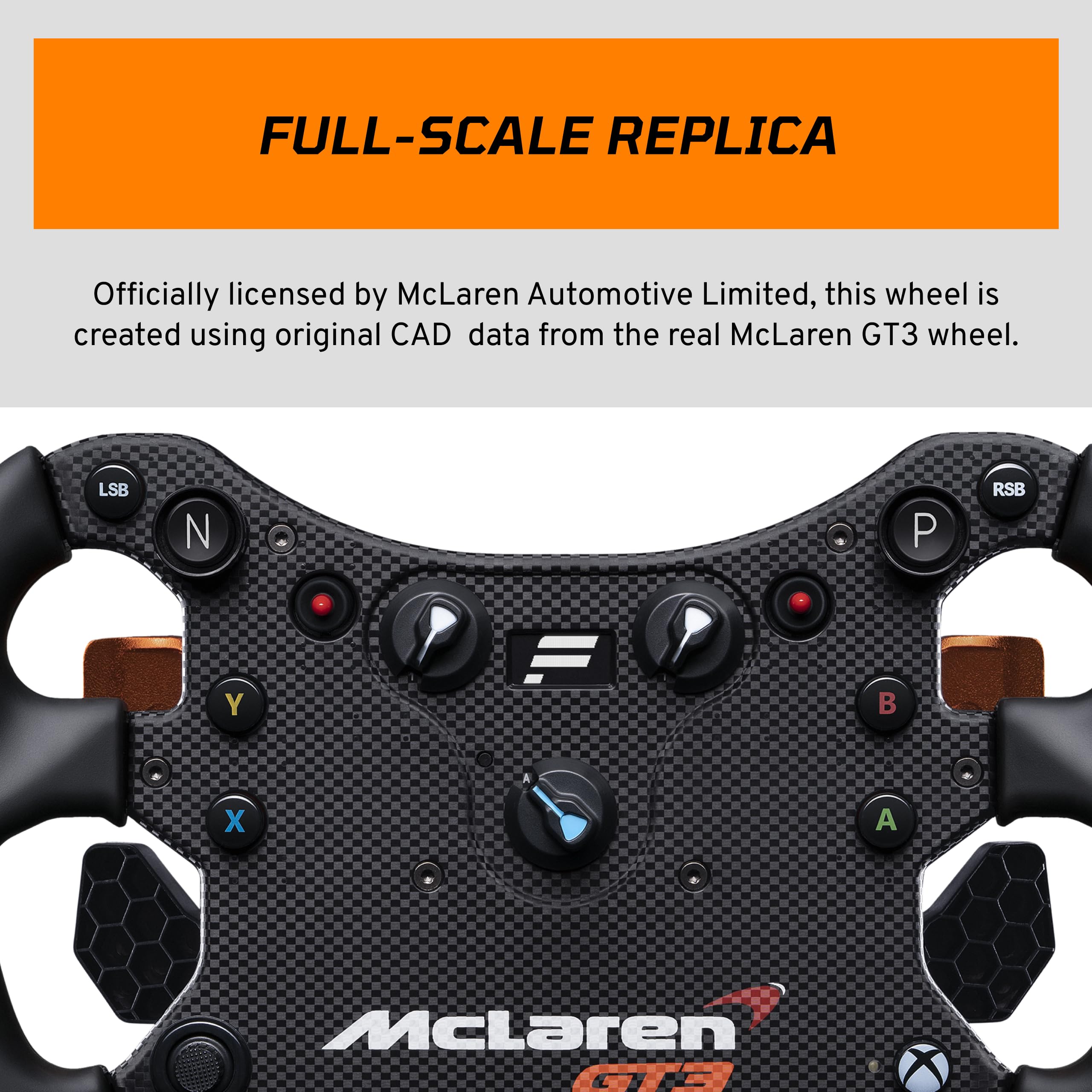 Amazon.com: Fanatec CSL Elite Officially Licensed McLaren GT3 v2