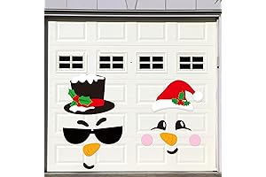 13PCS Christmas Garage Door Magnets Snowman Decorative