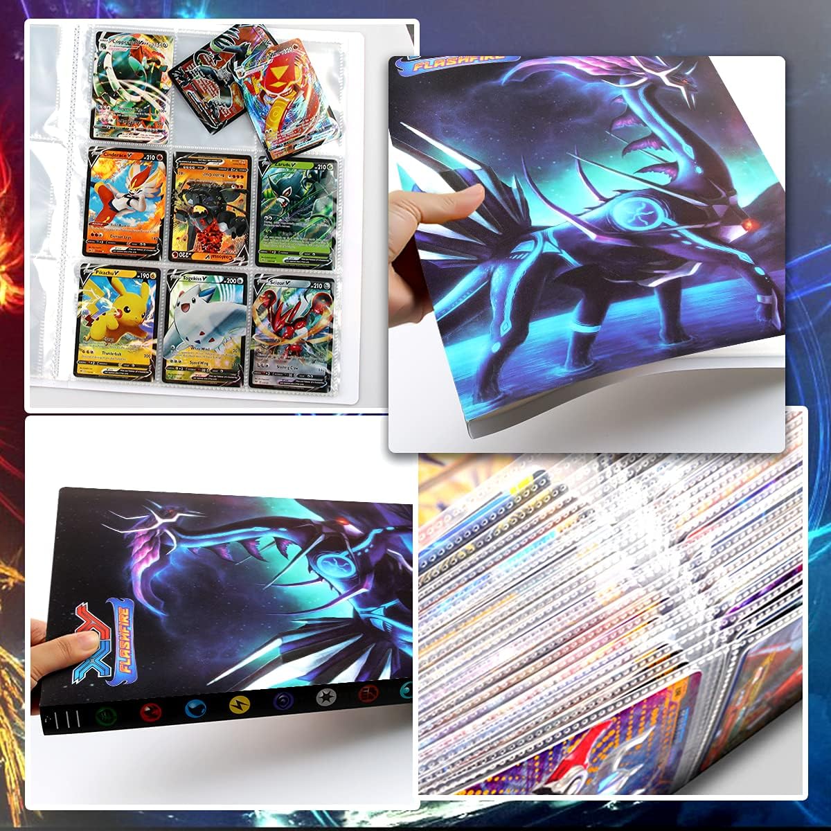 Pokemon Cards Holder Album, Pokemon Cards Holder Binder, Pokemon Card