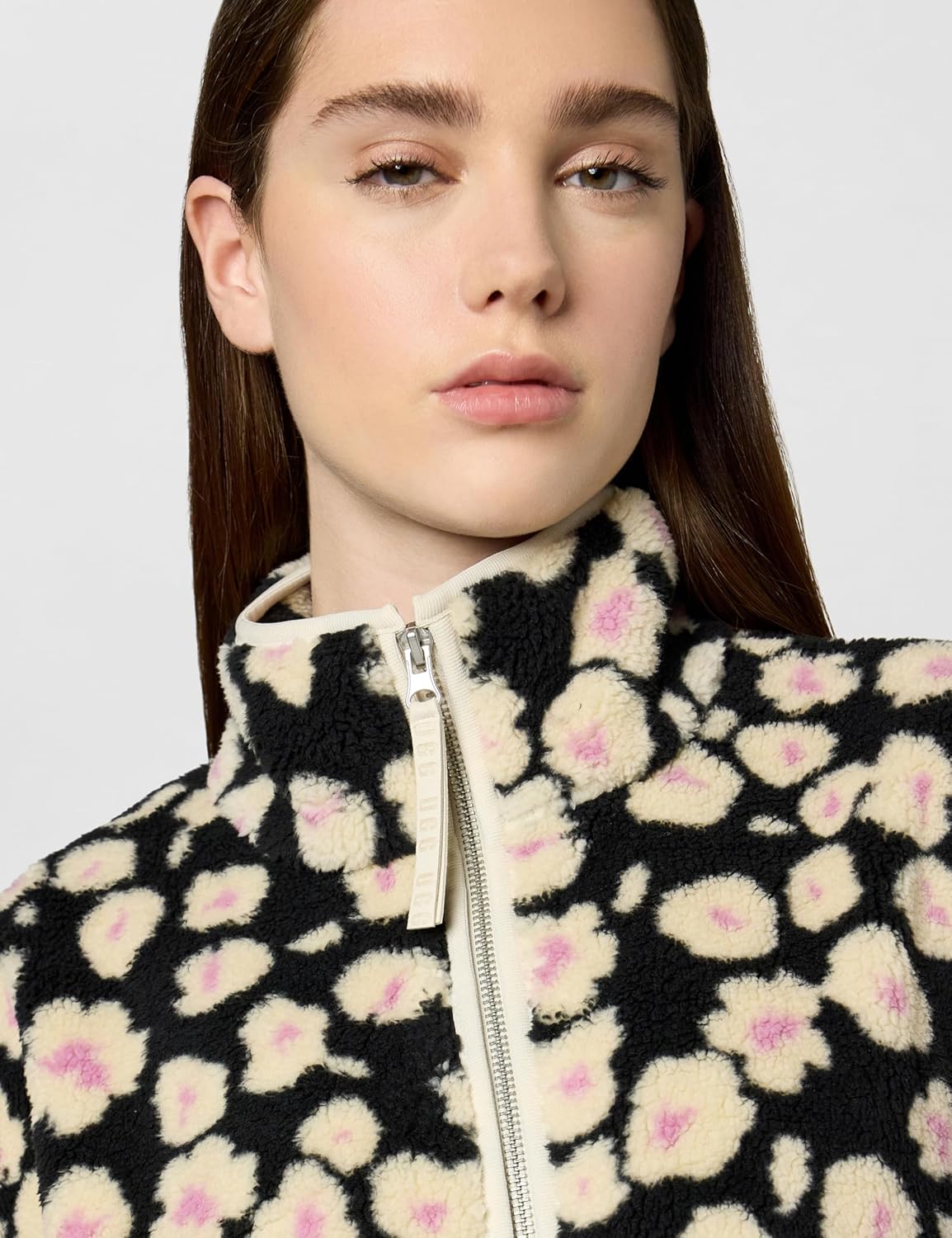 UGG Women's Marlene Uggfluff Jacket Print Coat