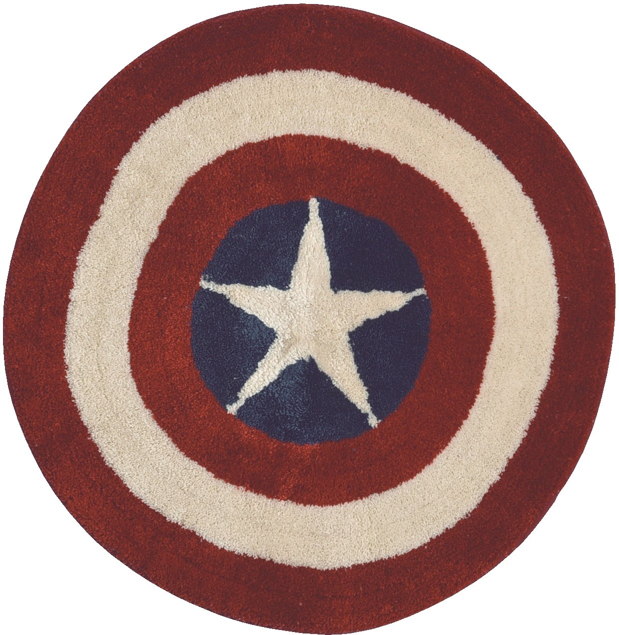 Amazon｜丸眞 マット Marvel マーベル キャプテンアメリカ 直径約60cm 