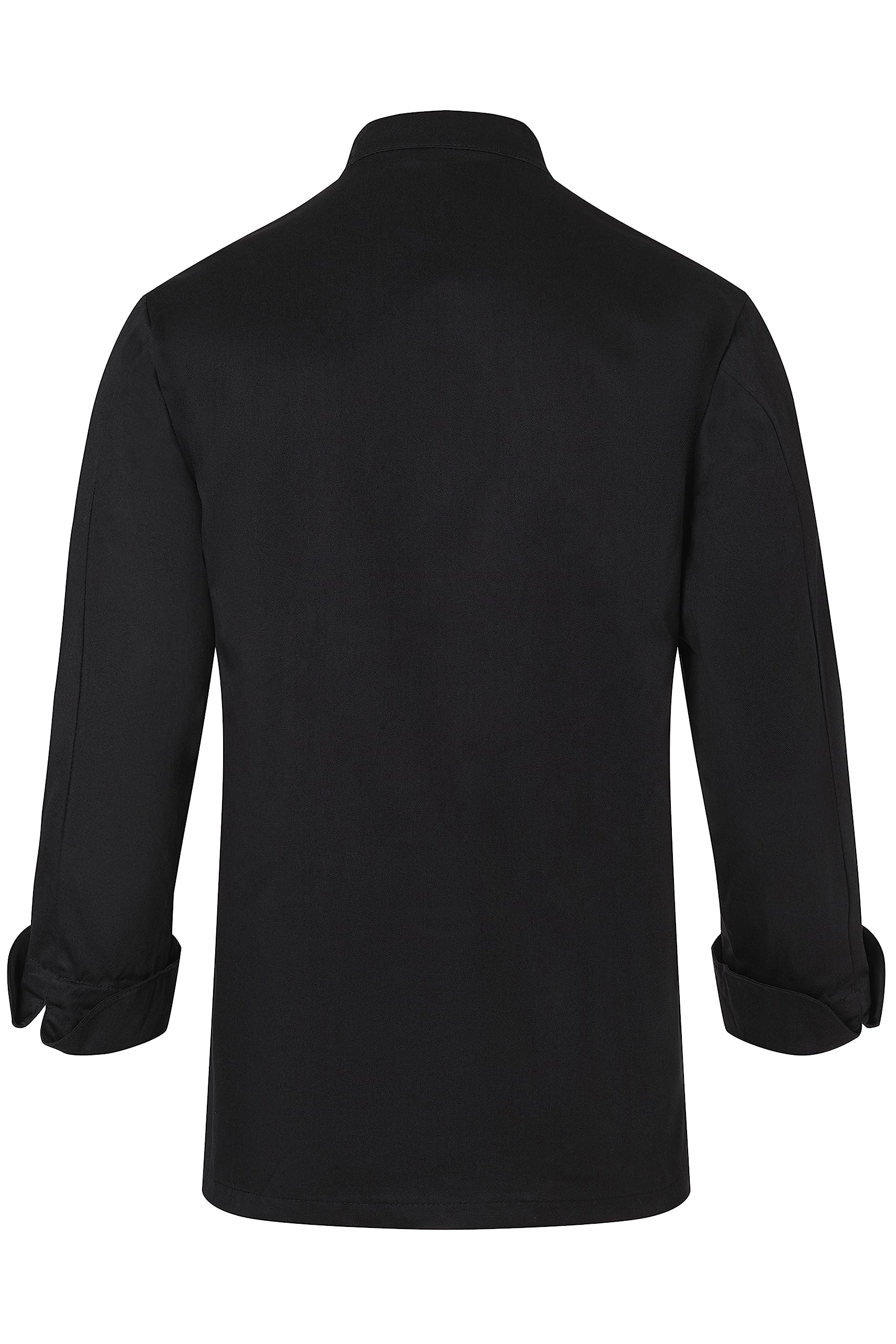Karlowsky Chaqueta de cocinero básica 100% algodón para mujer y hombre unisex