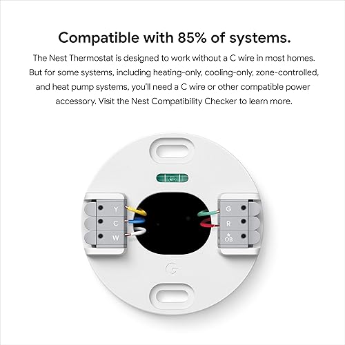 Miniatura 3 de Google Termostato Nest - Termostato inteligente para el hogar - Termostato Wifi programable - Niebla