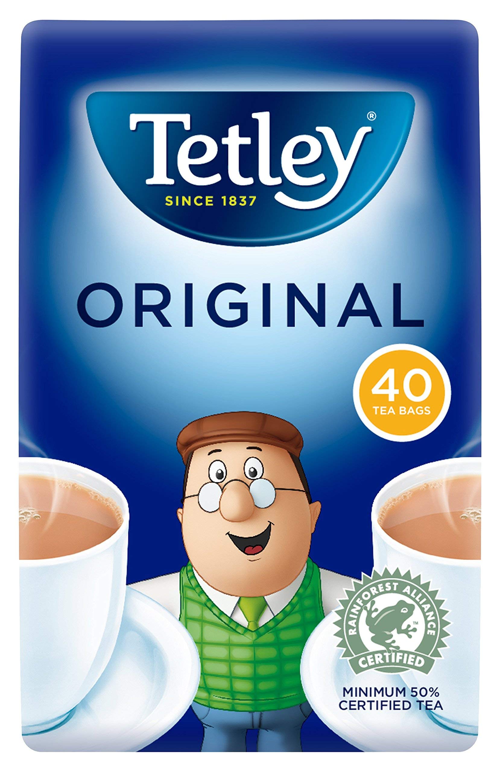 Tetley Original Tea Bags - 125 gm