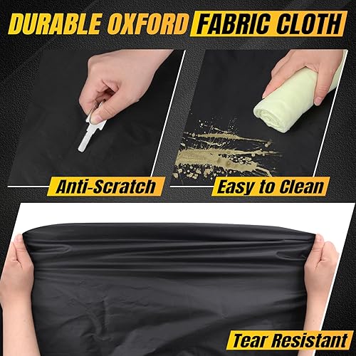 Miniatura 5 de Funda de tela Oxford impermeable de 70.9 pulgadas para saco de boxeo de pie, funda de bolsa de boxeo de 25.6 pulgadas D con bolsillo de