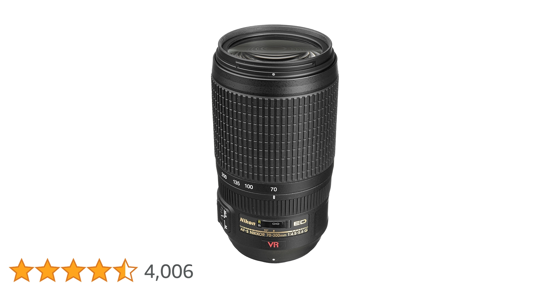 極美品 Nikon AF-S 70-300mm f/4.5-6.3G ED VR Nikon AF-P DX NIKKOR 70-300mm f/4.5-6.3G ED VR