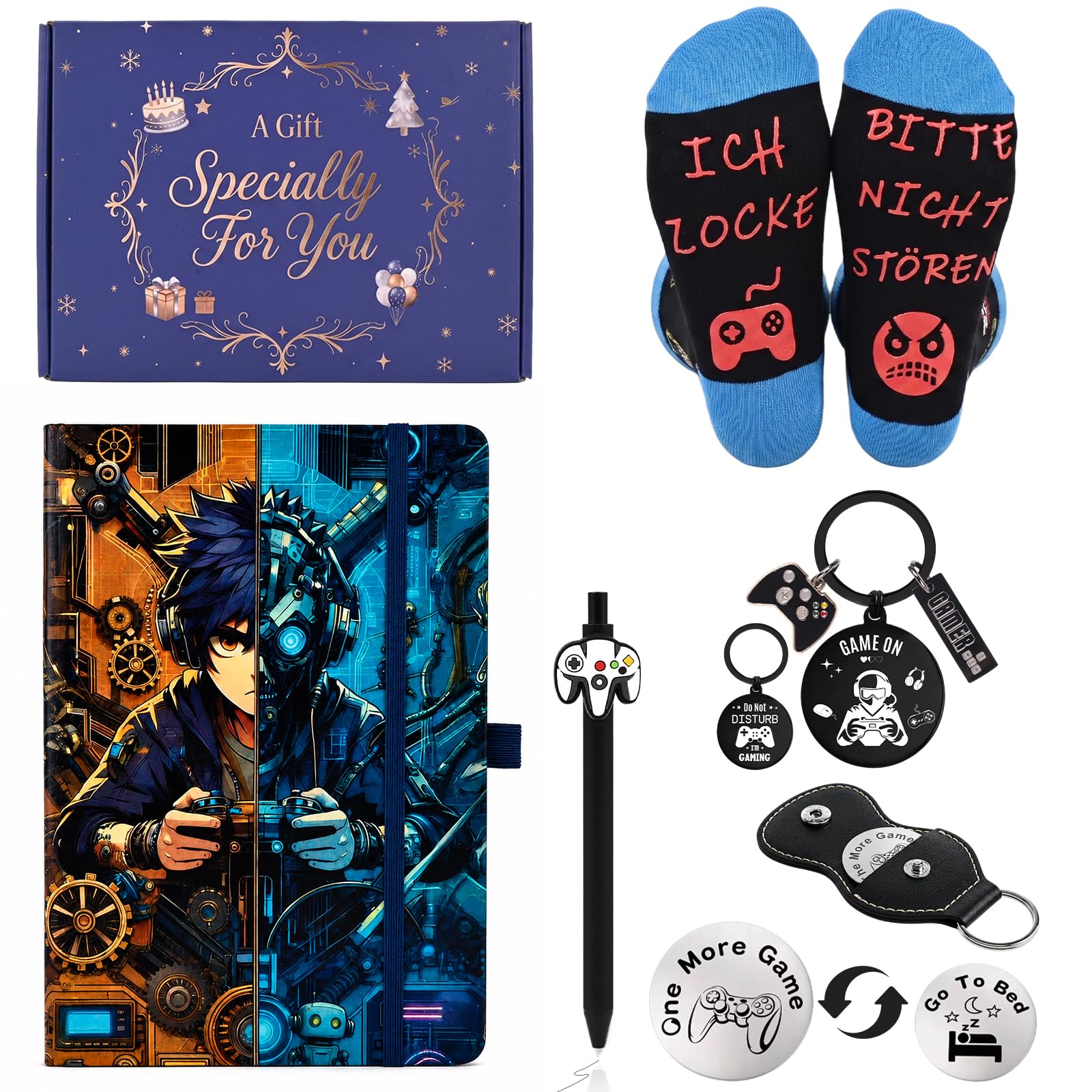 Set de Regalo Niño Gamer, Regalos de Cumpleaños para Niños 9-13 Años