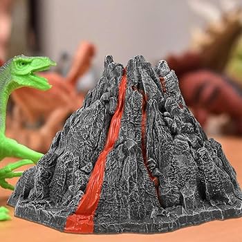 Amazon.co.jp: 火山モデルおもちゃ - 火山の置物、火山の装飾品