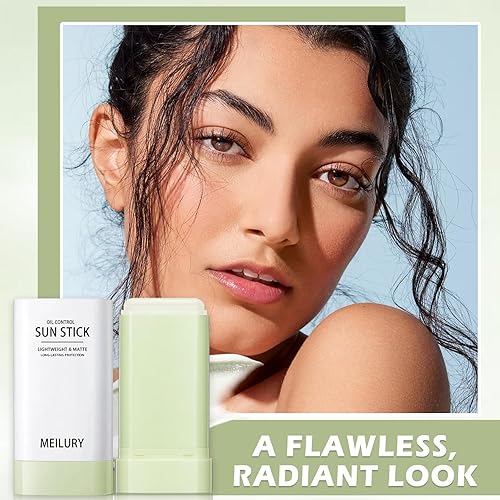 Miniatura 7 de ZHISHUDL Palo de protección solar coreano para rostro y cuerpo, ligero, suave, barra solar de larga duración, control de aceite mineral