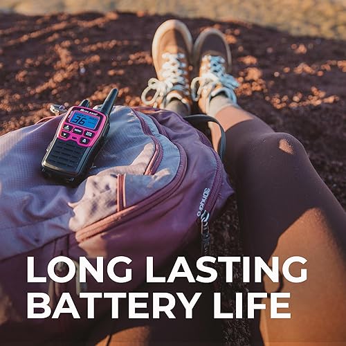 Miniatura 2 de Midland T71PNK X-TALKER FRS Walkie Talkies con escaneo y alerta meteorológica NOAA - Radios bidireccionales de largo alcance - 36 canales, 121