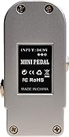 Vista 6 de AZOR - Pedal de efecto de guitarra para bajo de 5 bandas, ecualizador de pedal de efectos para bajo eléctrico, True Bypass, aleación de aluminio