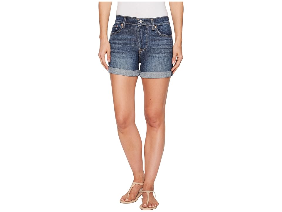 

Levi's(r) Womens Wedgie Shorts (Wedgie From The Block) Women's Shorts, Blue