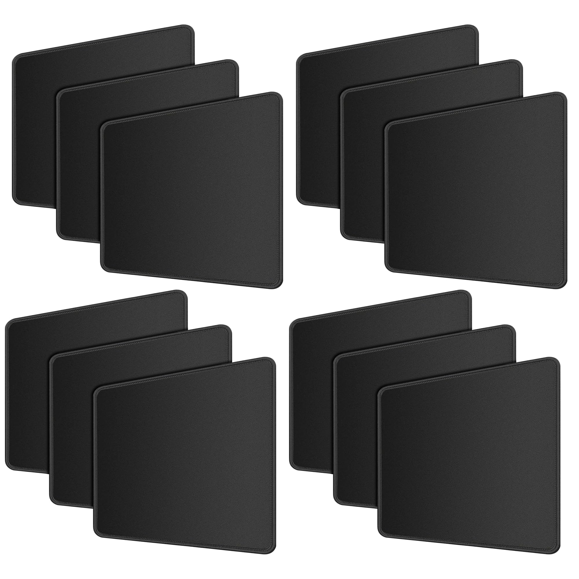 SaiTech IT 10-Pack Mouse Pads Bulk, Stitched Edges, Non-Slip Base — Amazon image 10