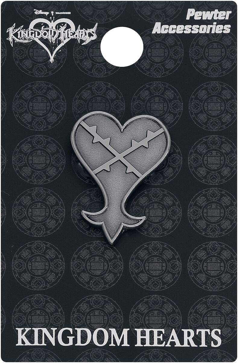 Disney Kingdom Hearts Pewter Lapel Pin: Heartless