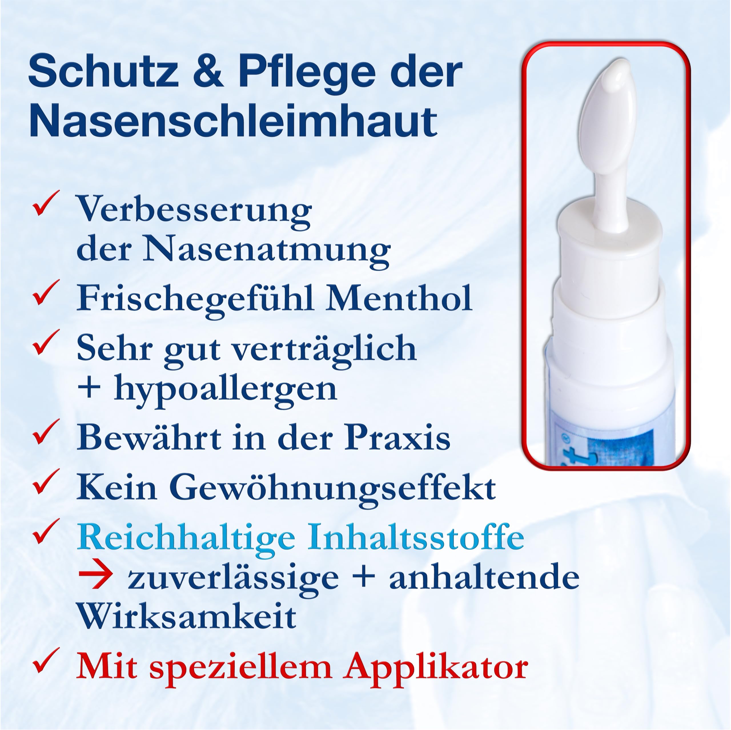 Dline Nasanfit Nasencreme, Pflegecreme Für Trockene Bis Sehr Trockene Sensible Irritierte Nasenschleimhaut, W/O, Lipid 39%, Airless-Spender Mit Applikator (1 X 10 Ml)