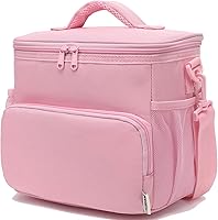 Vista 11 de Lonchera térmica para adultos/mujeres/hombres, lonchera grande reutilizable, hielera suave a prueba de fugas, lonchera térmica con correa ajustable