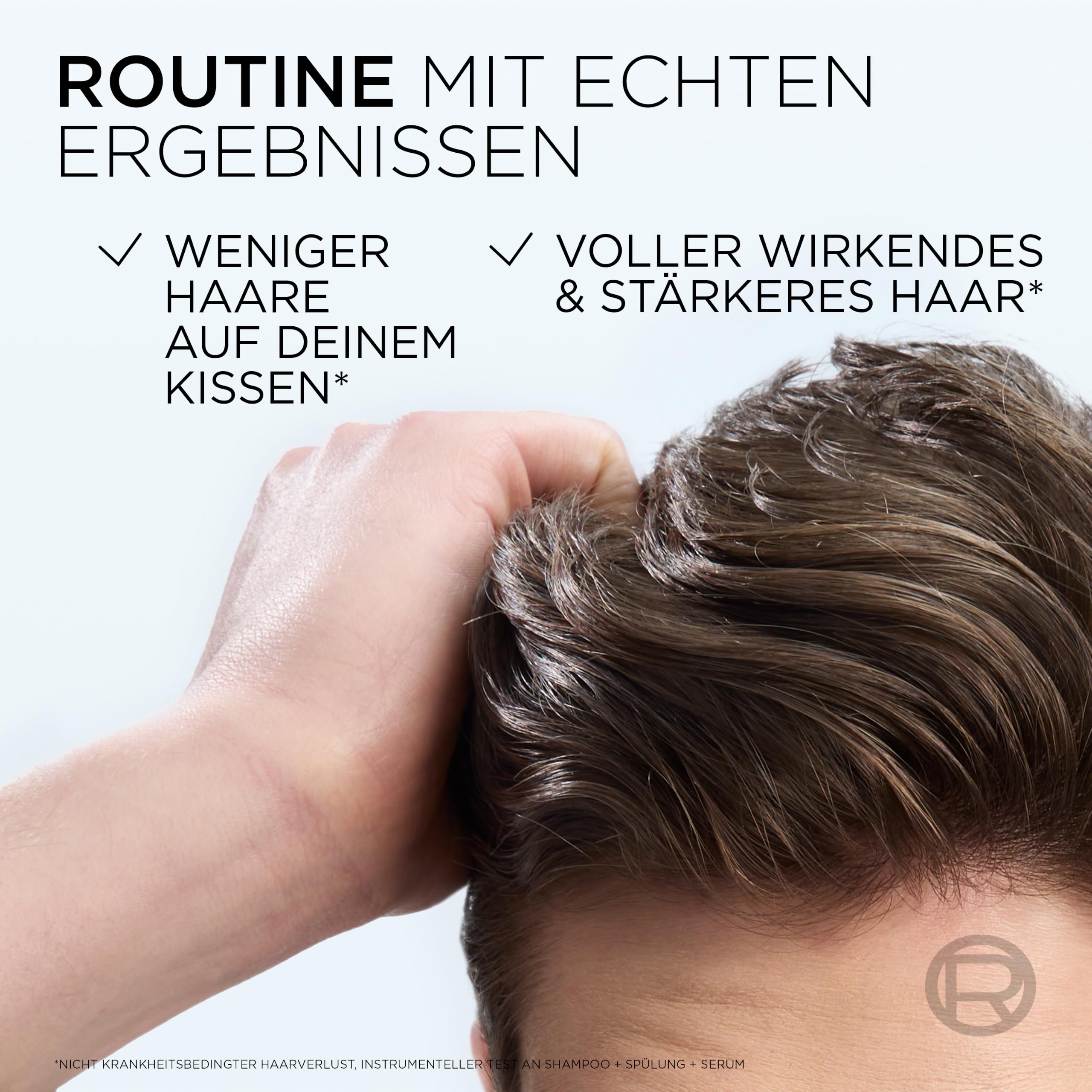 L'Oréal Paris Fiber Booster Anti-Haarverlust Routine langes Haar, Shampoo, Spülung & Serum für volleres Haar, Gegen Haarausfall, Weniger Haarbruch, Elvital, Shampoo + Serum + Spülung