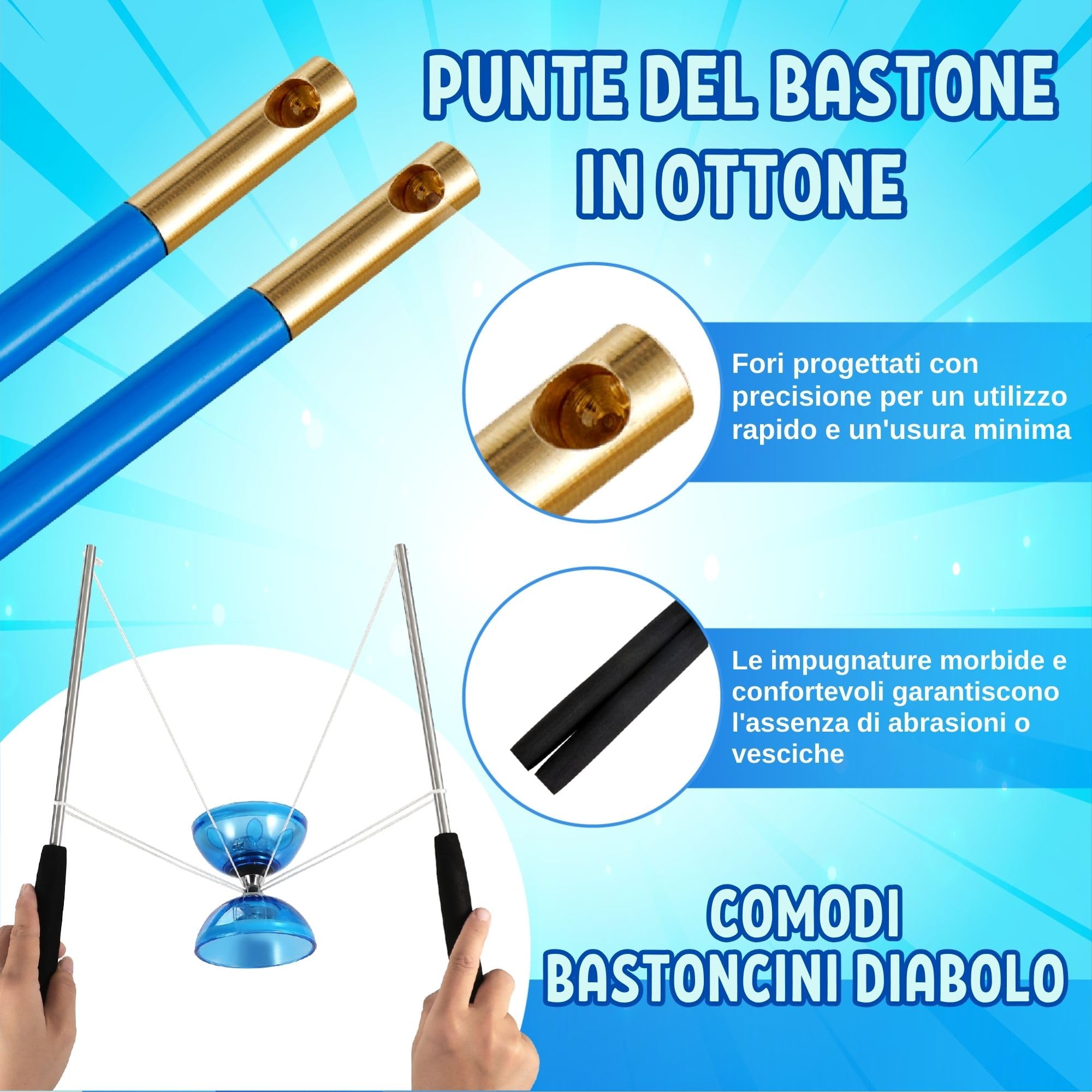 Basics - Palline giocattolo Supreme in gomma per cani, 6,4 cm