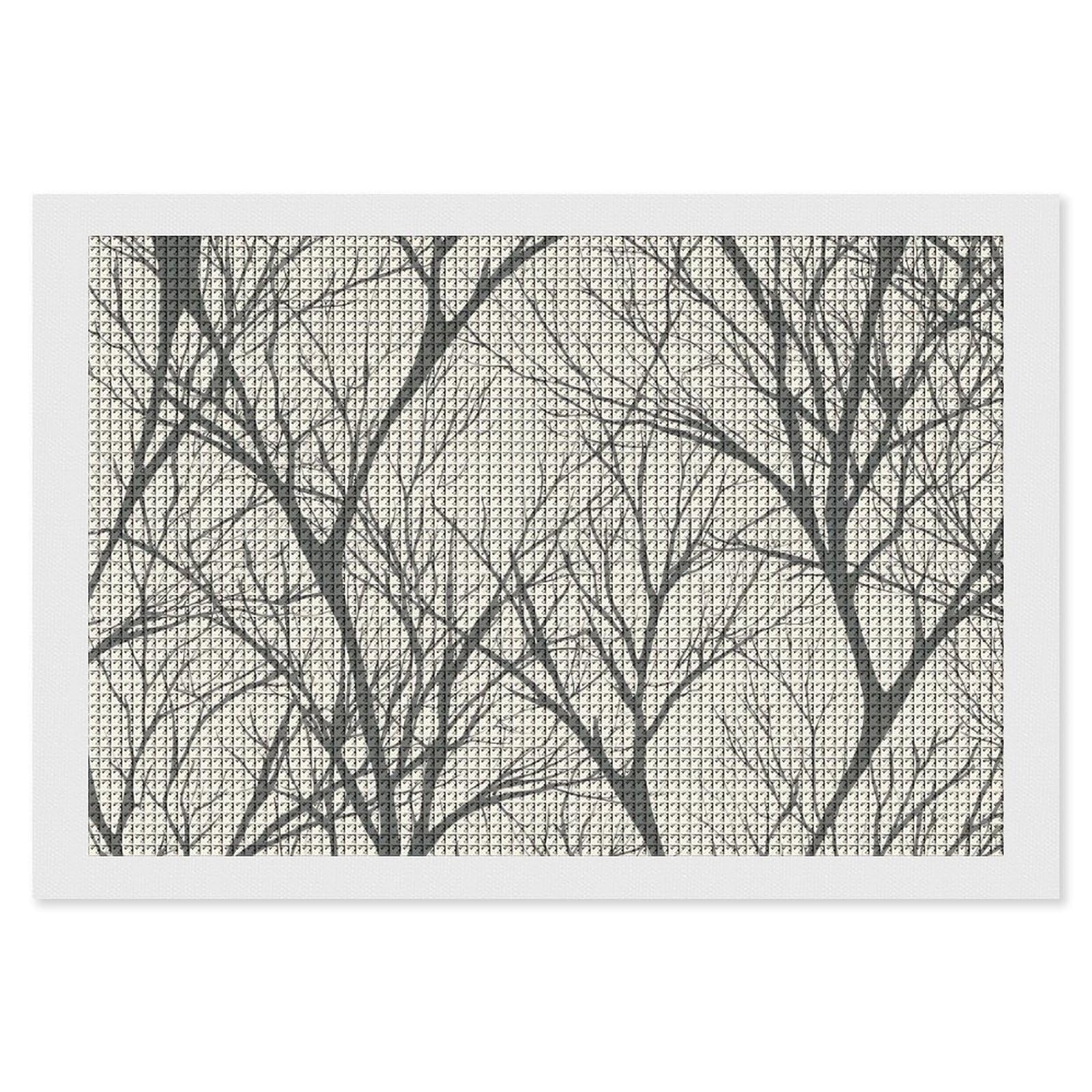 Tree Branch Diamond Art Kits for Adults, DIY 5D Diamonds Painting Kits for Beginner, Round Full Drill Diamond Dots Painting, 8"x12" Diamonds Pictures Gem Art and Crafts Wall Decor