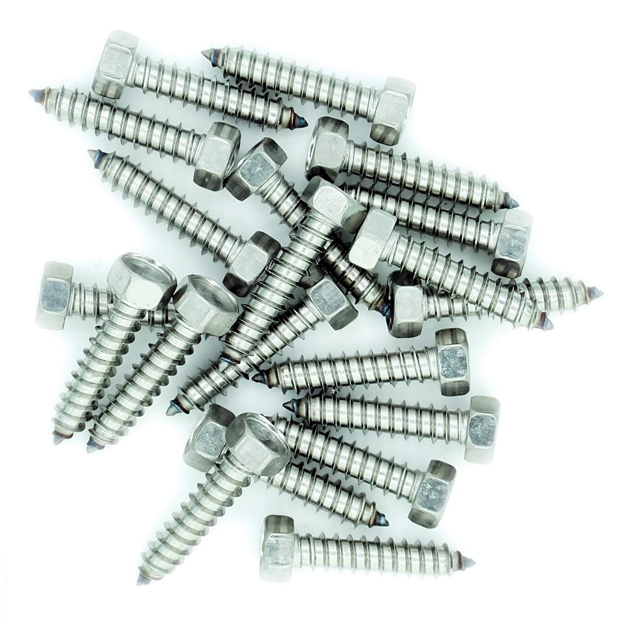 Singularity Supplies No.12 X 0.7 (5.5Mm X 19Mm) Hex Self-Tapping Screw - Stainless Steel (A2) (Pack Of 20)