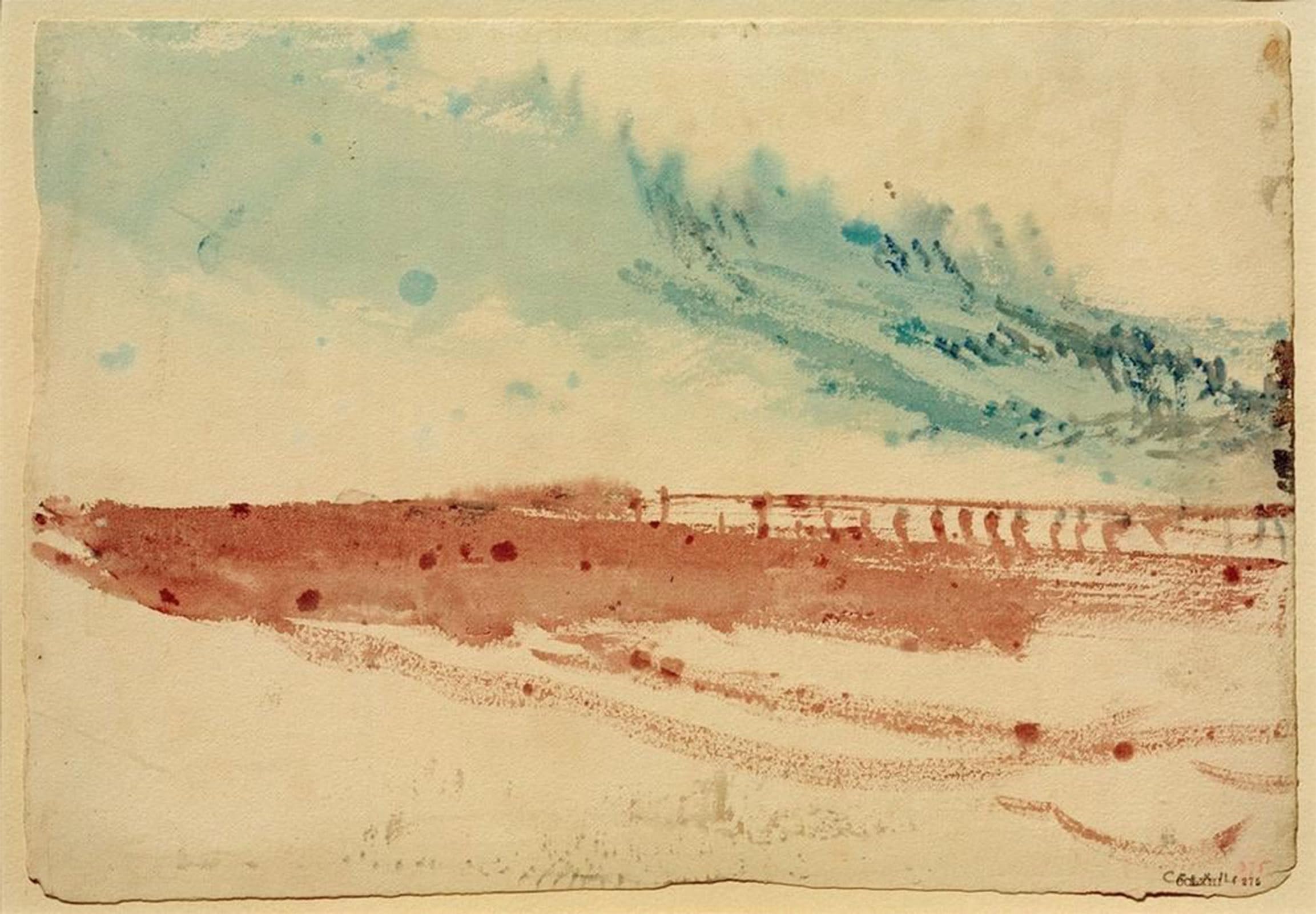 POSTERIIk Famous Print Pop Art Wall Art Graffiti a Stretch of Sands by Mallord William Turner Art Prints for Home Decor 60x90cm