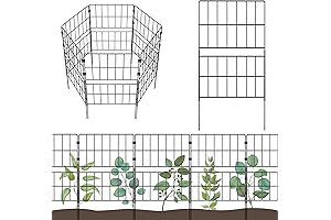 Decorative Garden Fence Fencing Panels for Yard Landscape