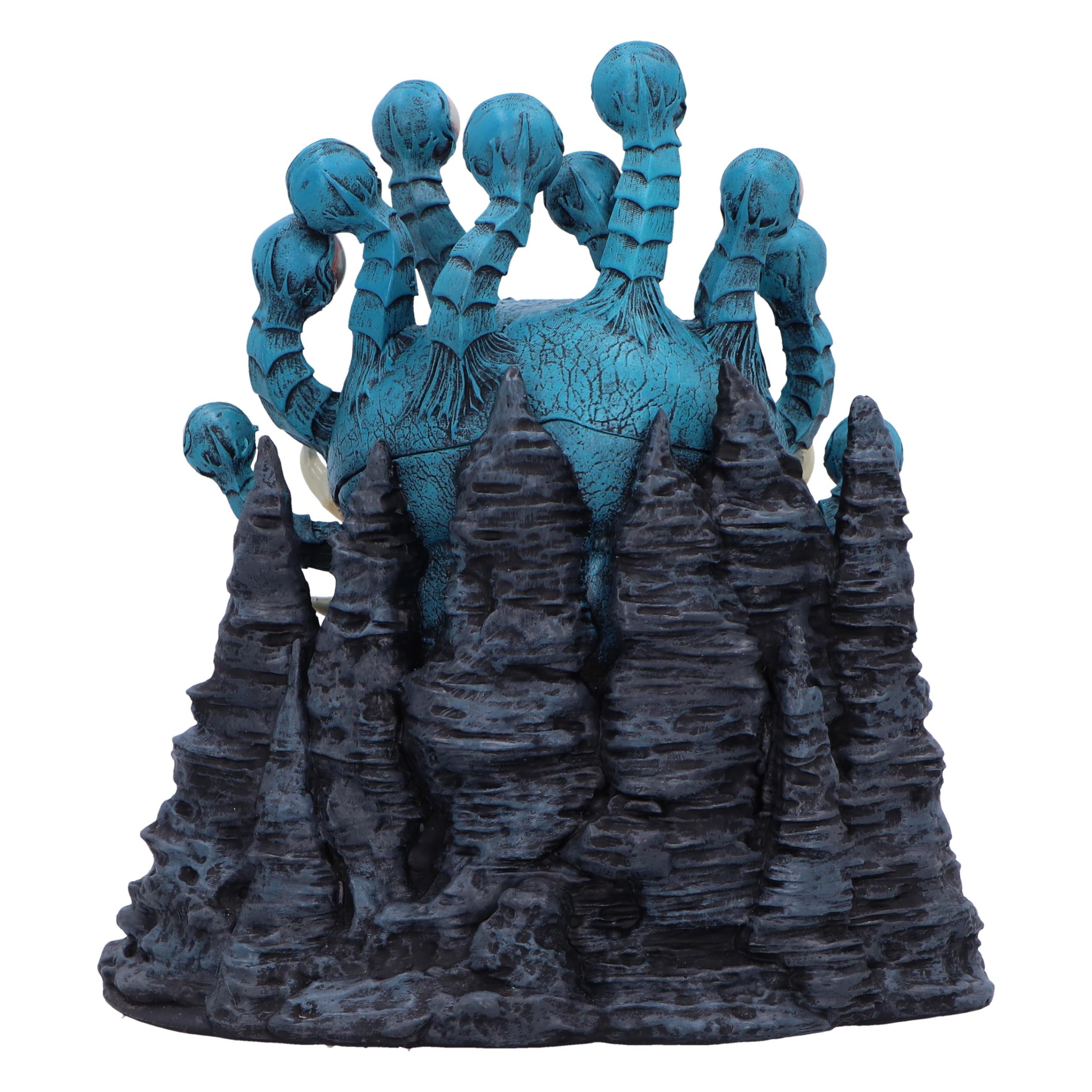 Nemesis Now Dungeons & Dragons Beholder - Scatola per dadi in resina, 15 cm, prodotto ufficiale D&D, design unico, in resina di alta qualità, accuratamente dipinta a mano