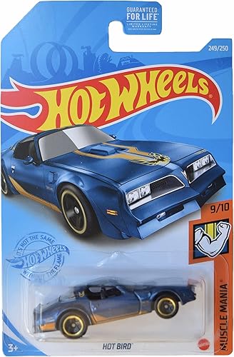Hot Wheels Hot Bird, azul 249250 Muscle Mania 910