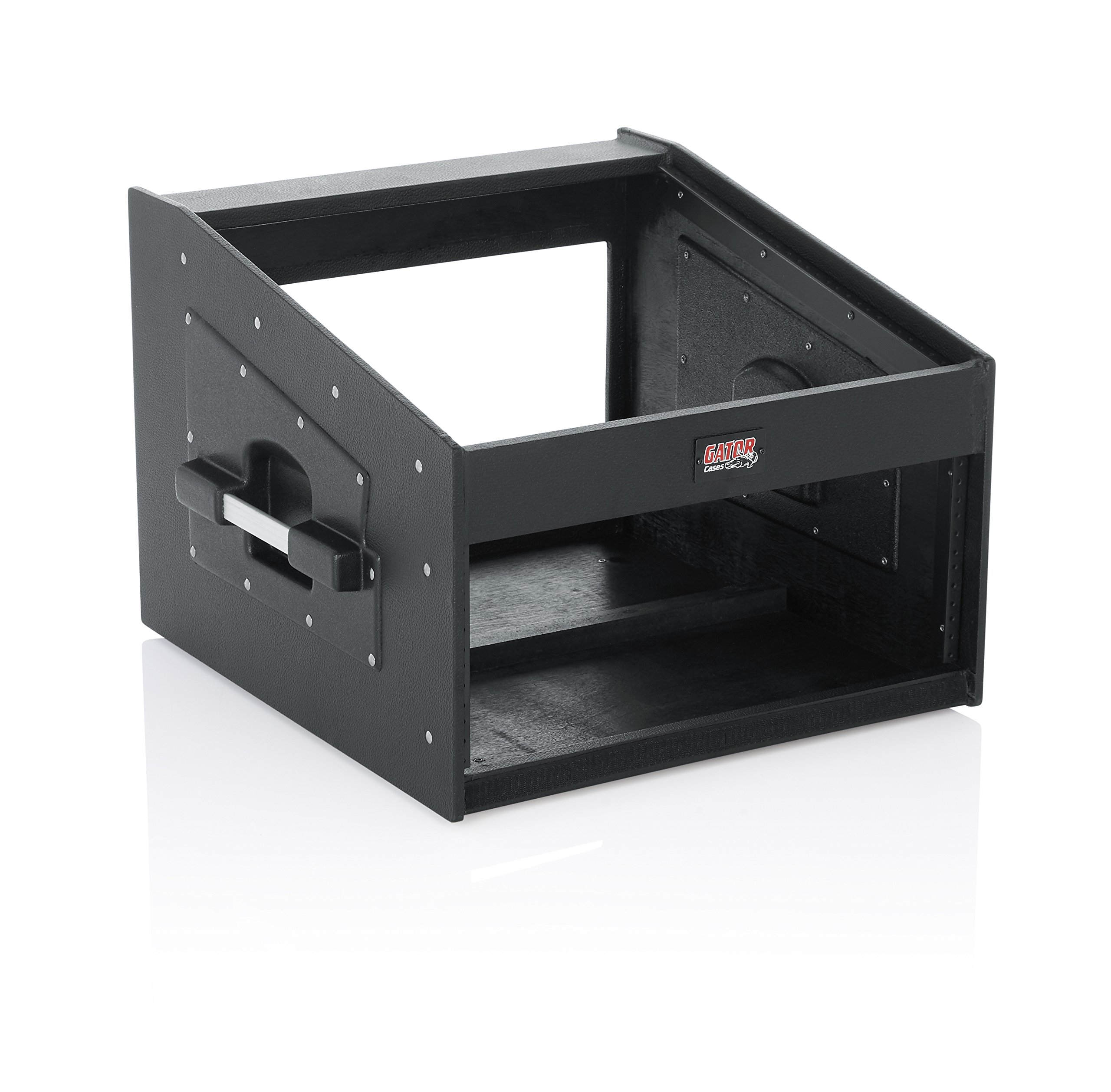 Gator 10uトップ、4u Side木製コンソールオーディオラック(grcw-10 X 4 
