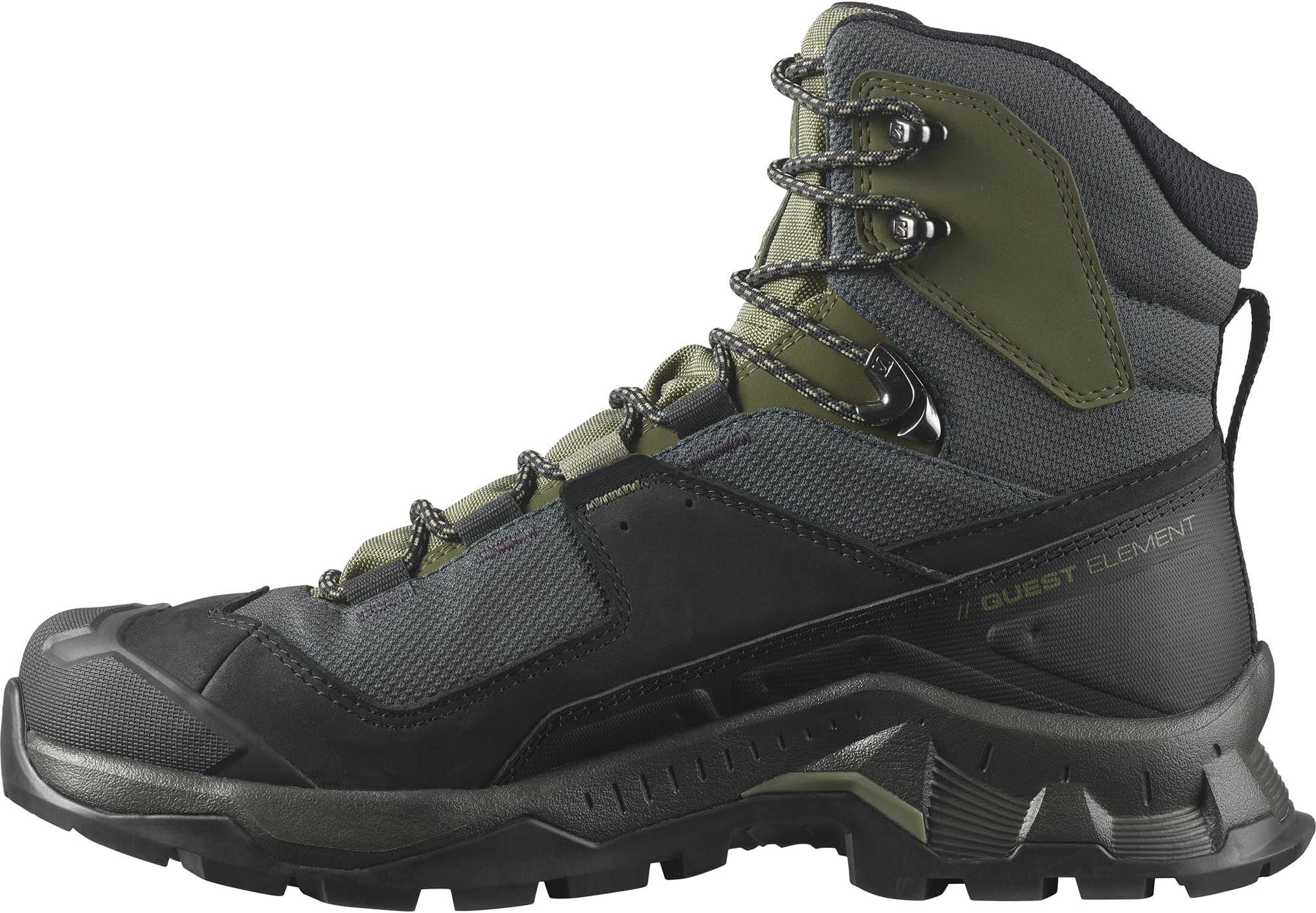 Salomon Men’s Quest Element Gore-Tex, Waterproof Neutral Leather Hiking Boots