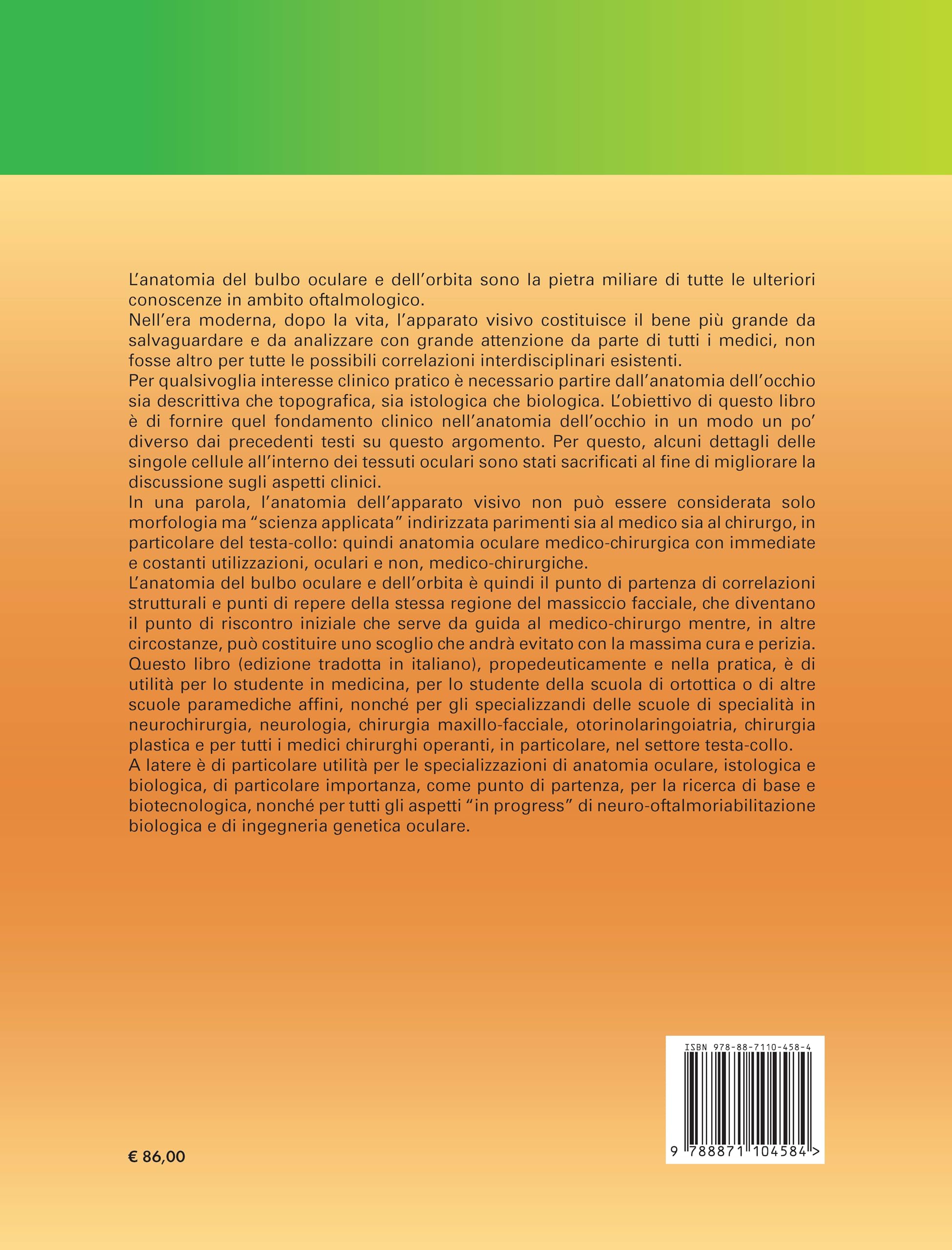 Anatomia dell'occhio e dell'orbita. Fondamenti clinici