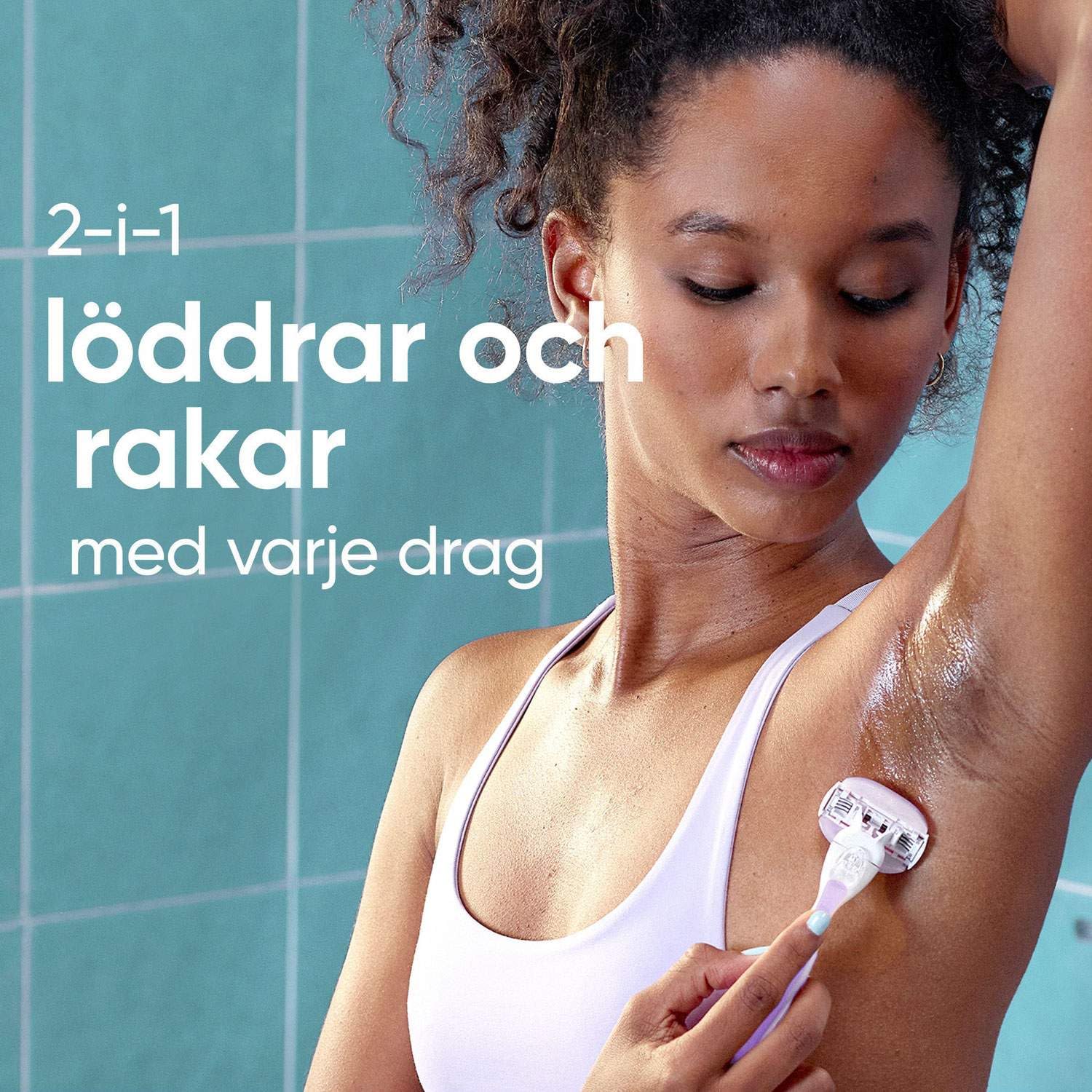 Venus Gillette ComfortGlide Breeze Maszynka do usuwania włosów, wymienna maszynka do usuwania włosów 1 części zamienne, metalowy uchwyt i uchwyt pod prysznic