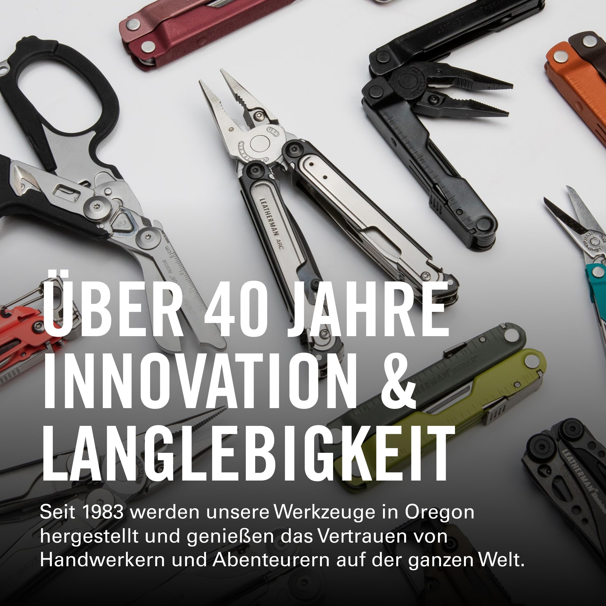 Leatherman Bond Multi-Tool - 14 Werkzeuge für Outdoor & Camping - Edelstahl
