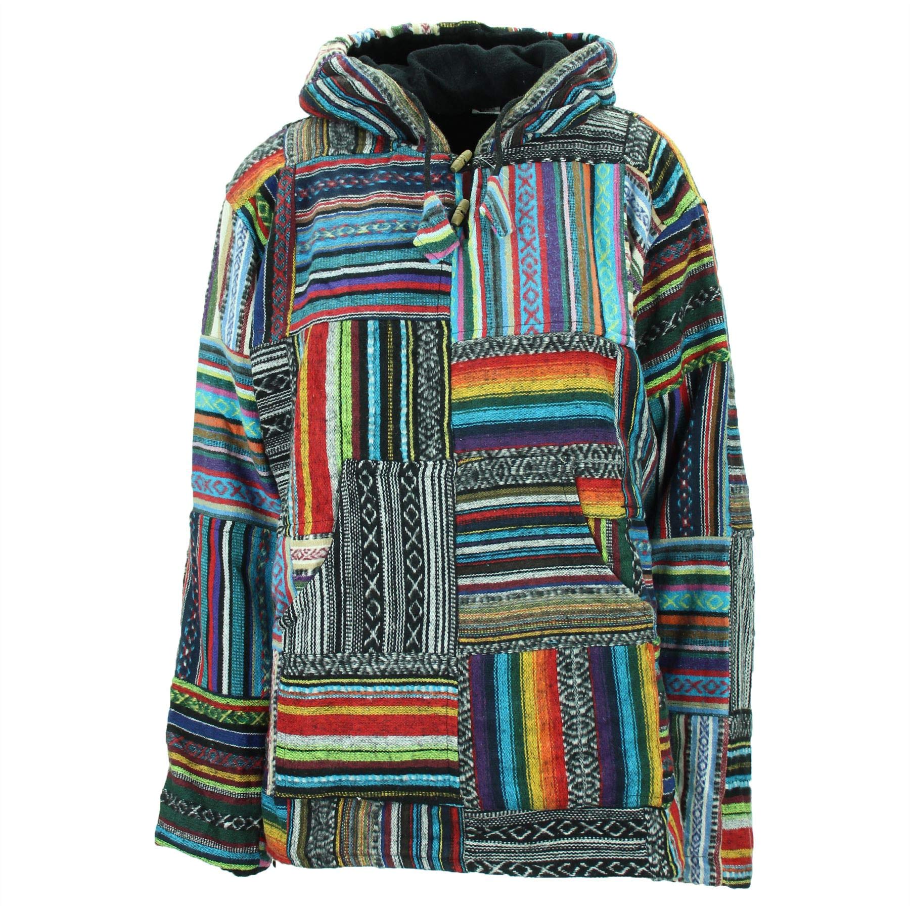 The Perfect Face Women's Patch Brush Baja Hoodie Brushed Cotton - Xl