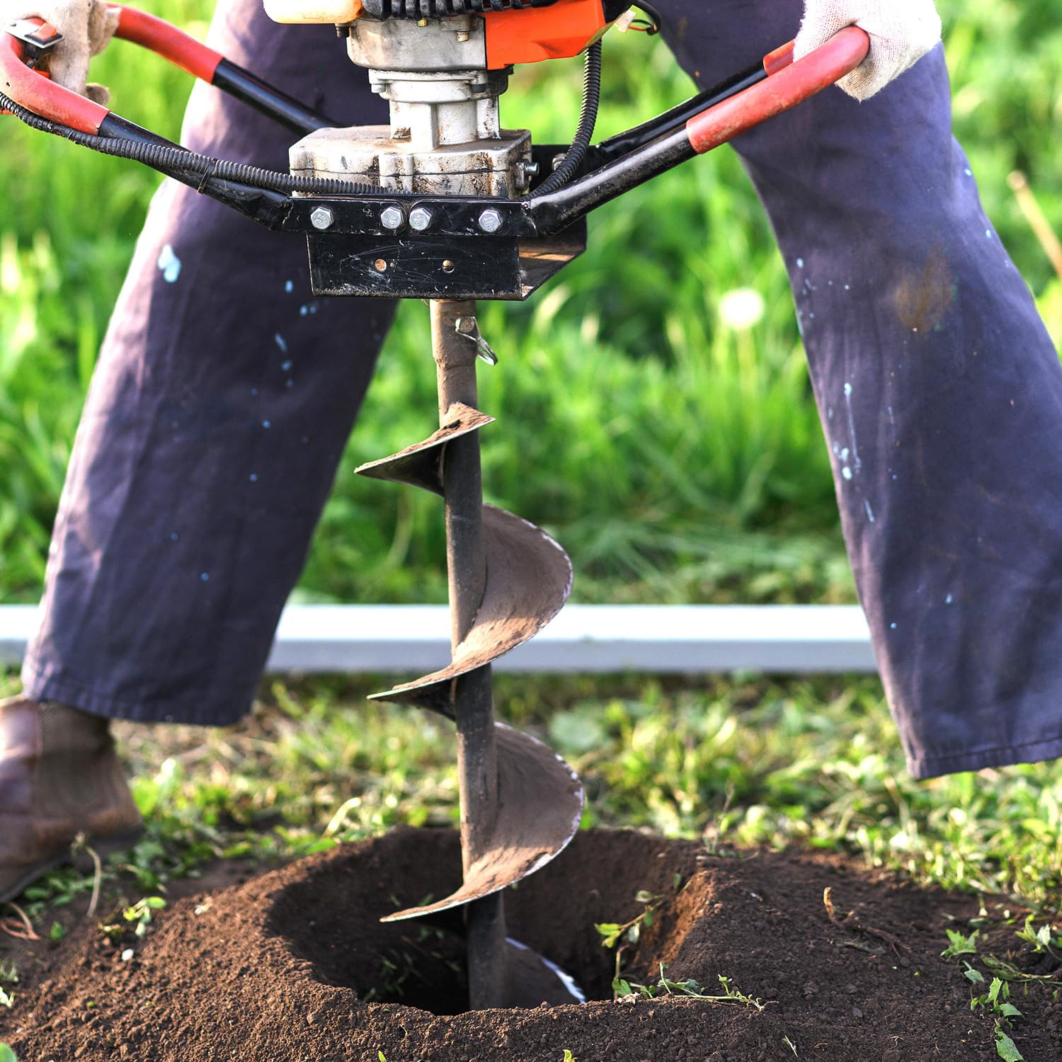 Perceuse de terre 80 mm avec SDS Plus – Forets précis, haute stabilité et longue durée de vie