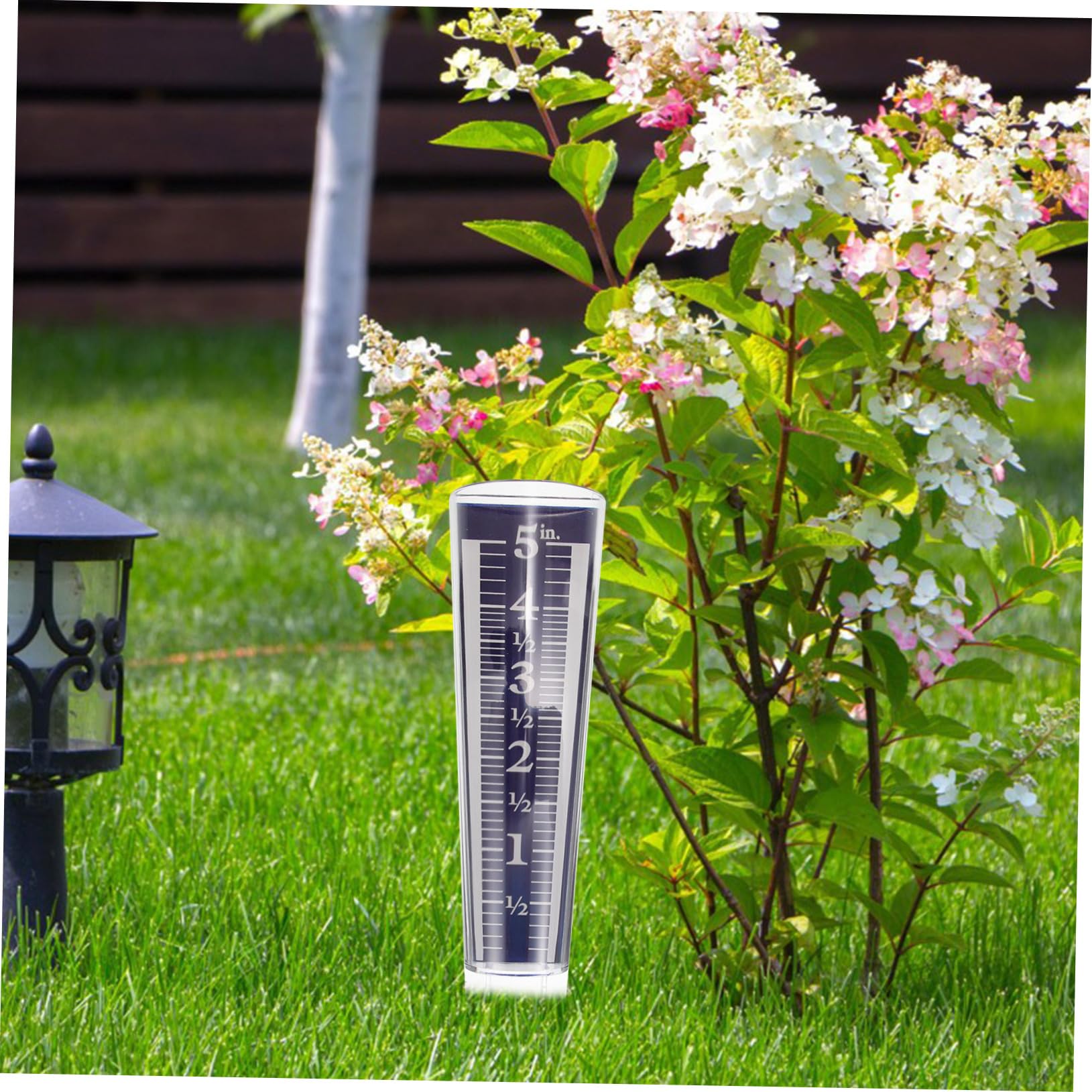 POPETPOP 4stücke Rain Gauge Mit Ständer Transparenter Regenmesser Zur Präzisen Niederschlagsmessung Im Garten Für Rasen Und Terrasse Wetterfestes Messinstrument Für Gartenliebhaber