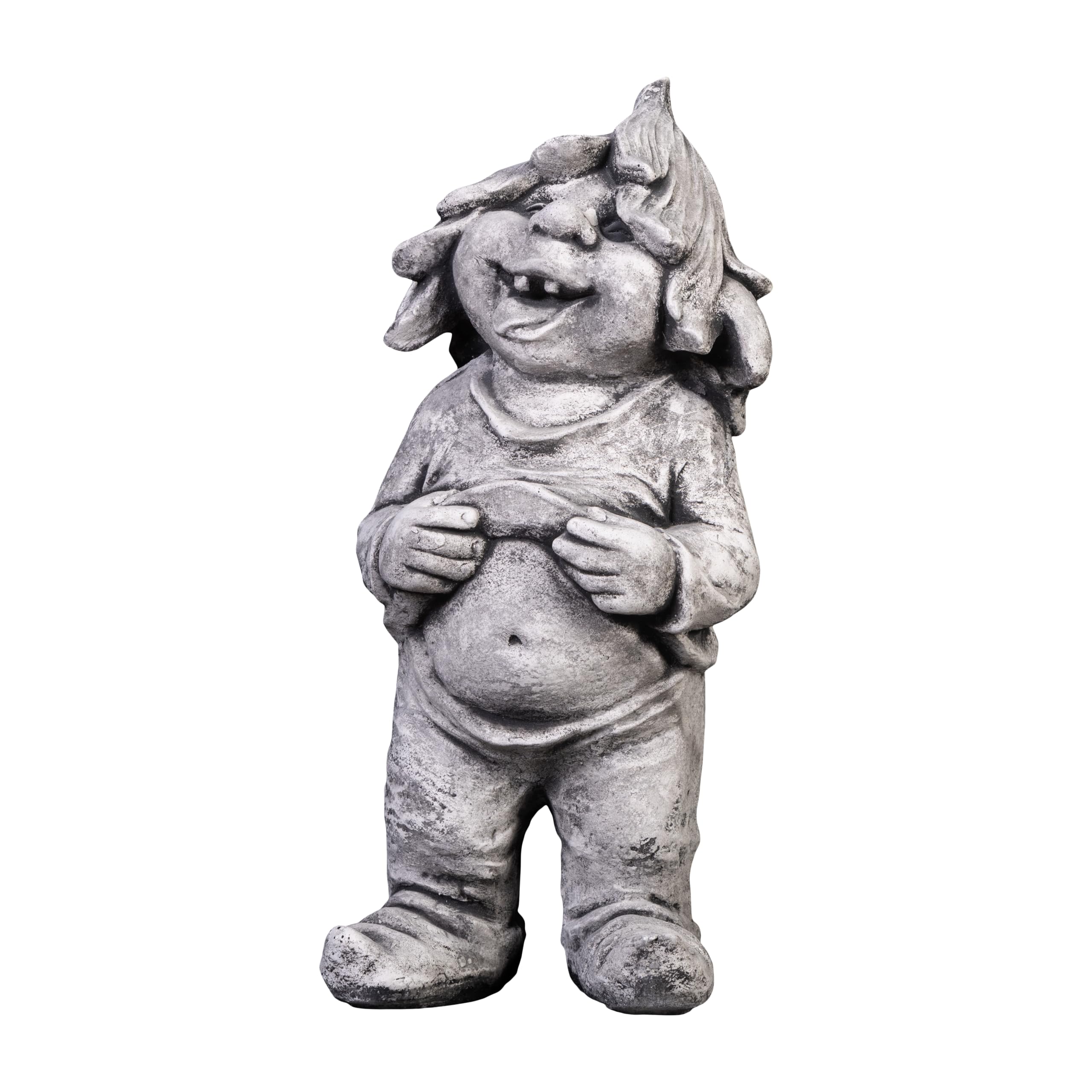 gartendekoparadies.de GNOME Qui s’Aime Amusant en Pierre reconstituée, résistant au Gel