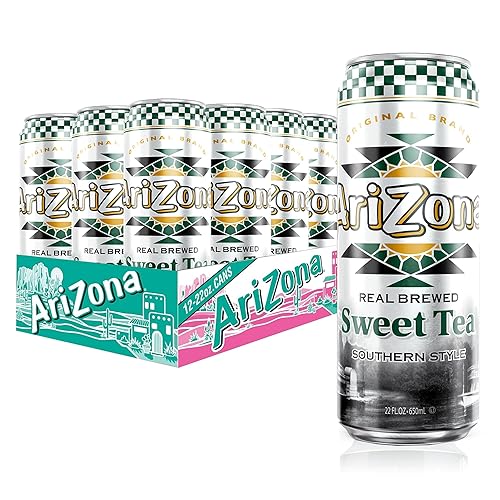 Arizona Sweet Tea - Big Can, 22 Fl Oz (Pack of 12) - Sweet Tea - 22 Fl Oz (Pack of 12)