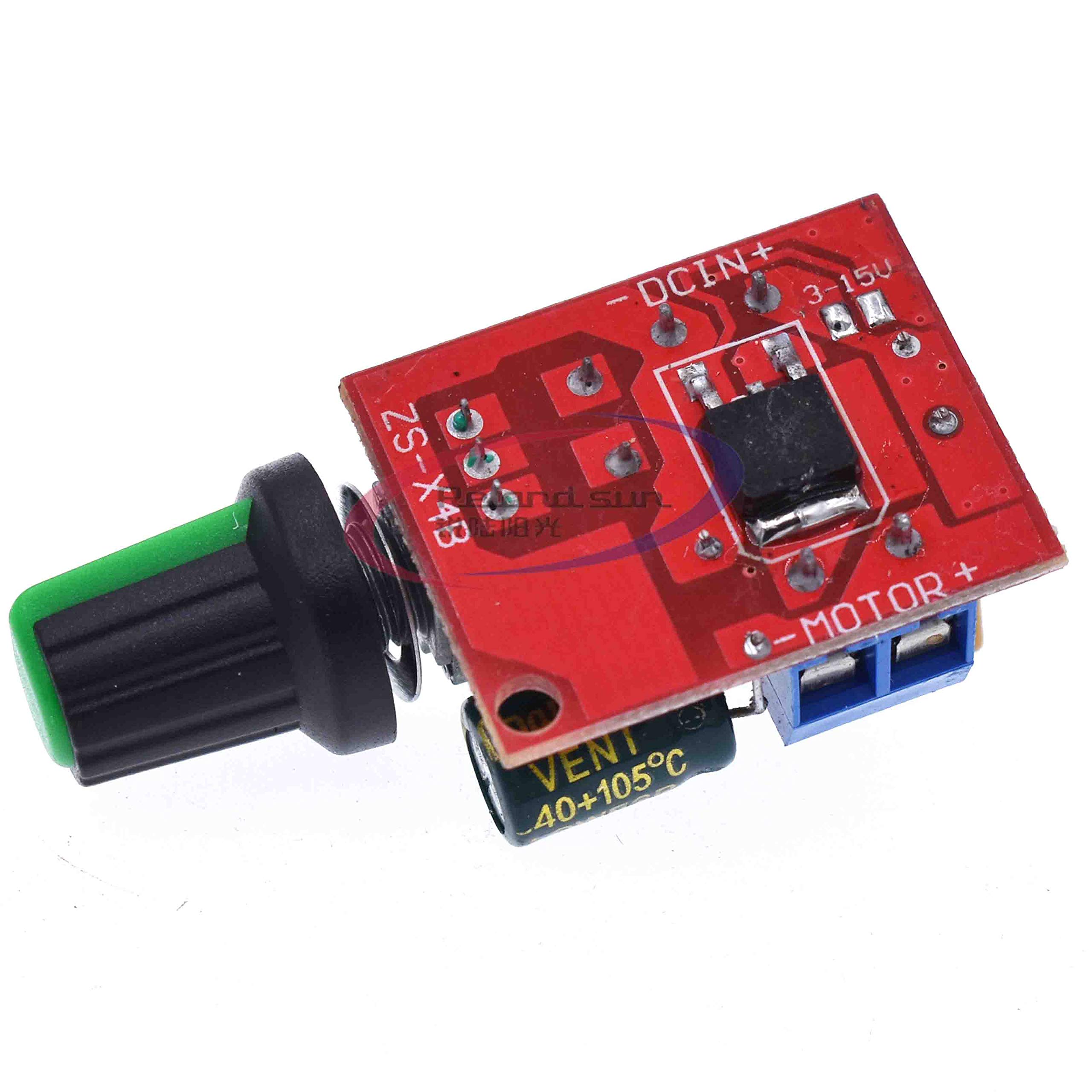 Mini 5A 90W DC Motor Speed Controller Module 3V-35V Speed Control Switch LED Dimmer