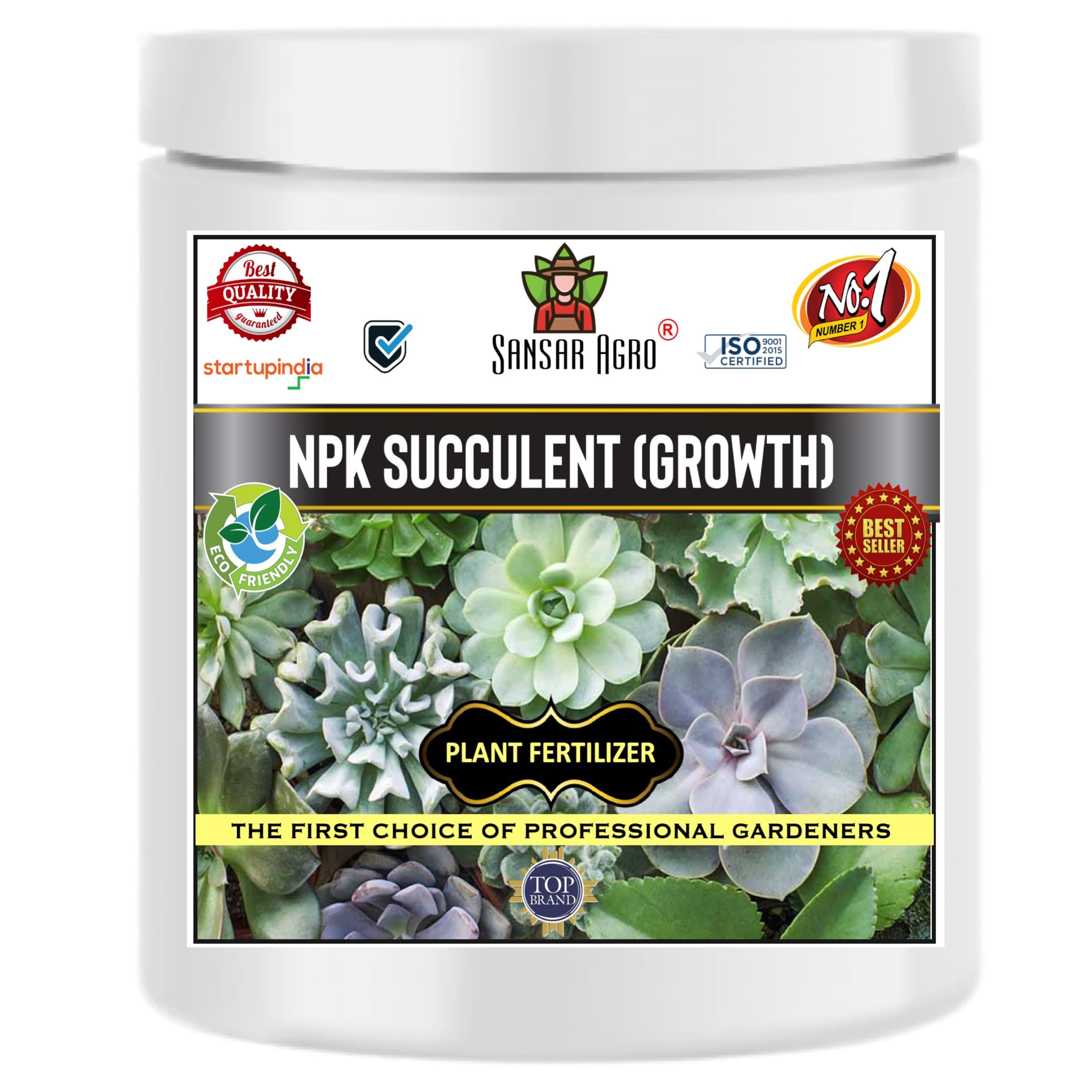 Sansar Agro® NPK for Succulent Growth (200 gm), Essential Organic NPK Fertilizer for a Healthy Plant and Fast Growth of Succulent Plant.-picture-15