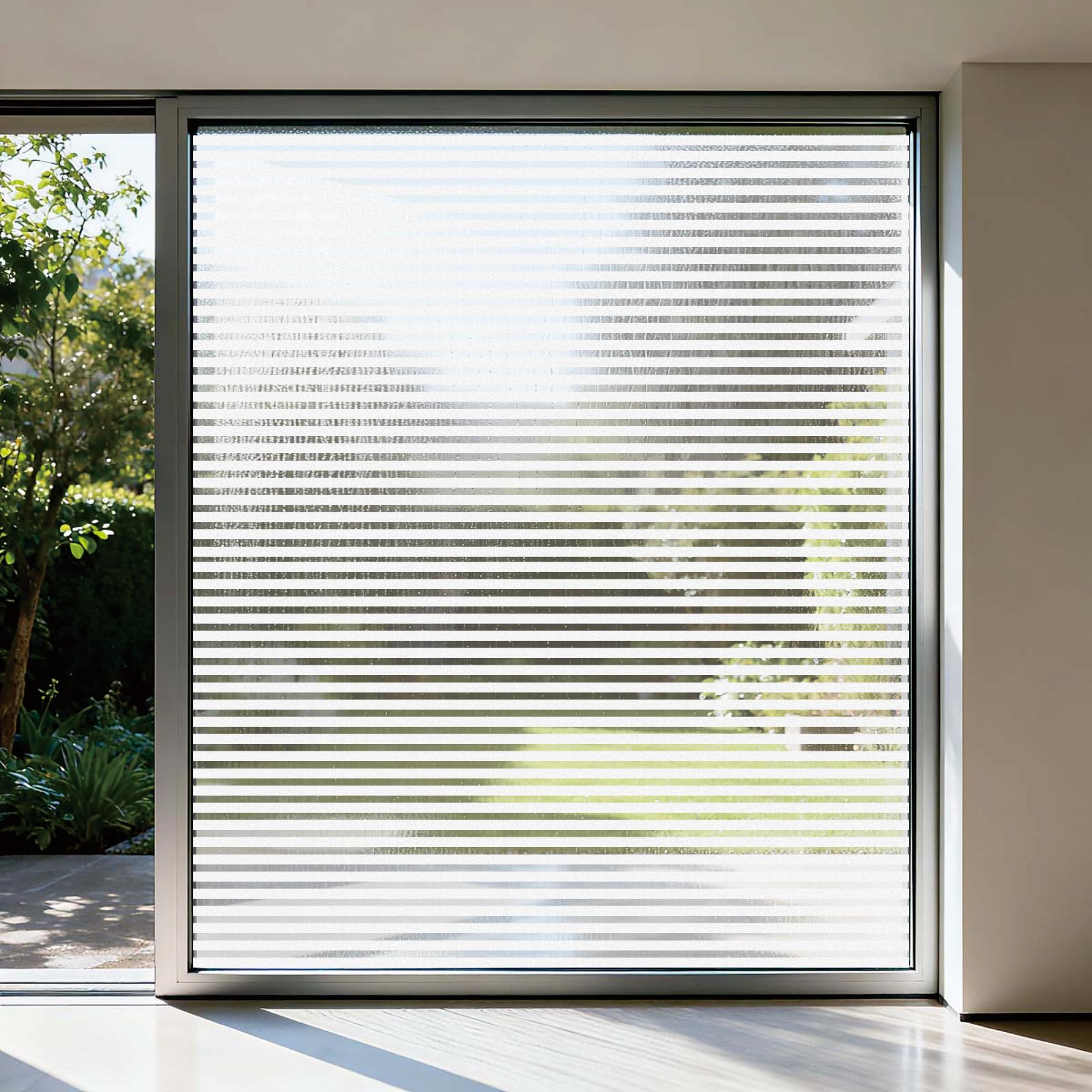 Blackout Window Film 65 x 260 cm Blocks UV Static Cling No Glue Removable Heat Cotrol, Privacy Protection, Decorative Stickers for Glass Privacy for Home Office, Shutters