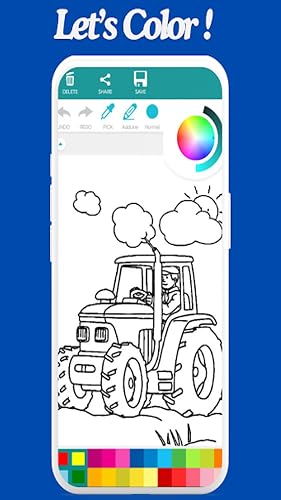 Tractor Coloring Book – vue 7