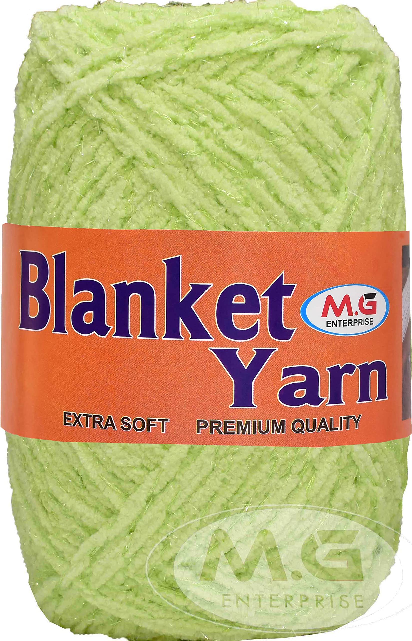 M.G ENTERPRISEKnitting Yarn Thick Chunky Wool, Blanket Grape Green WL 600 gm Best Used with Knitting Needles, Crochet Needles Wool Yarn for Knitting. by Vardhma W X IB