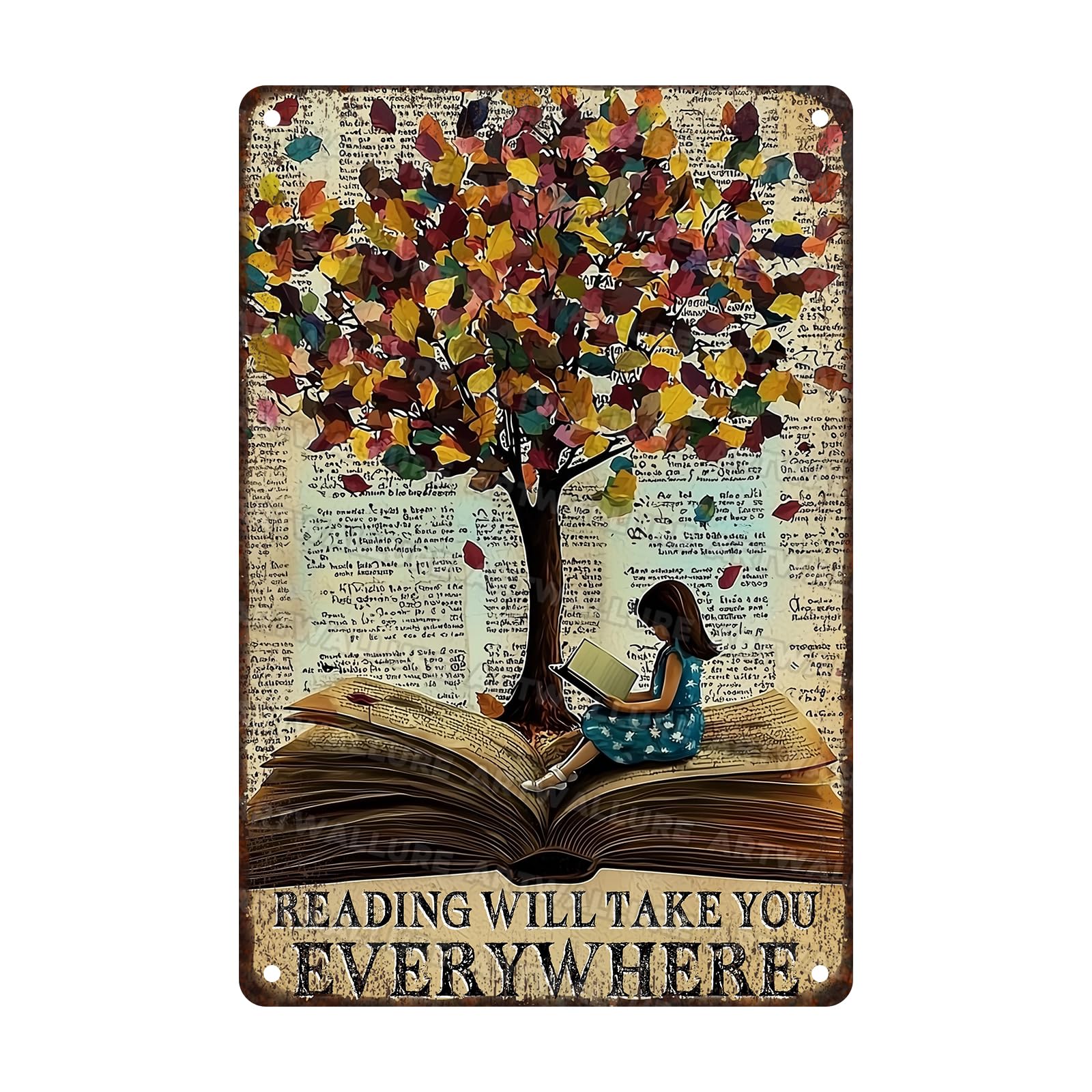 Anceky Funny Metal Sign Reading Will Take You Everywhere Girl Signs Retro Tin Sign Wall Decor for Garage Kitchen Home Bar Cafe 12×8 Inch
