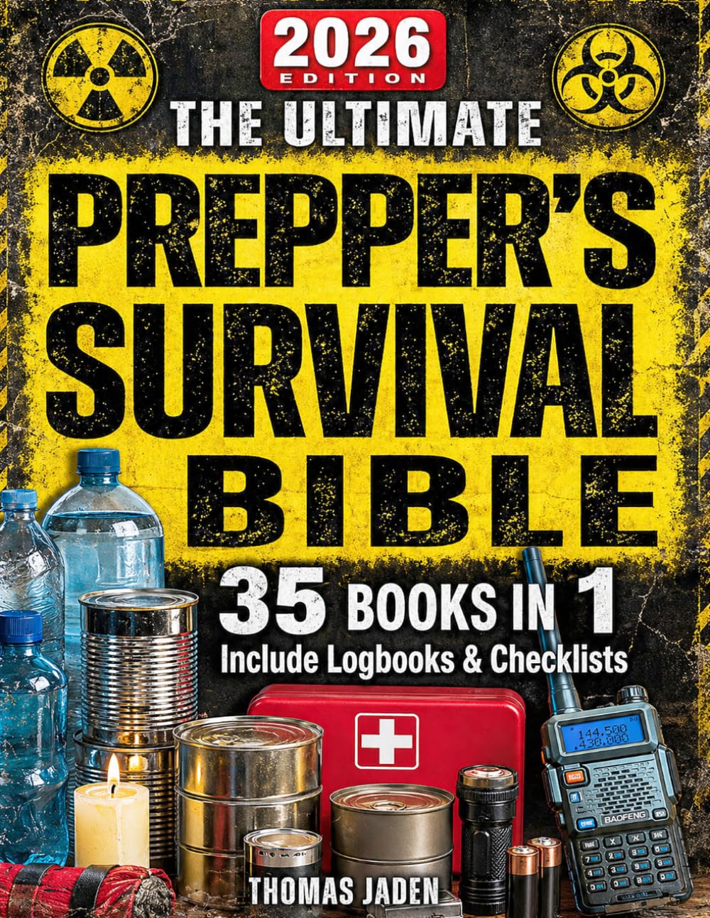 The Ultimate Prepper's Survival Bible: 35 in 1: Your Complete Guide to Surviving Any Crisis with Expert Strategies for Prepping, Gear, First Aid, Food Storage, Water Filtration, Self Defense & More