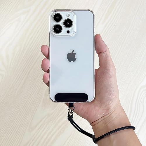 Miniatura 6 de Pestaña de amarre para teléfono, parche de metal, pieza de repuesto de correa de teléfono para teléfono celular, parche de cordón de seguridad (2