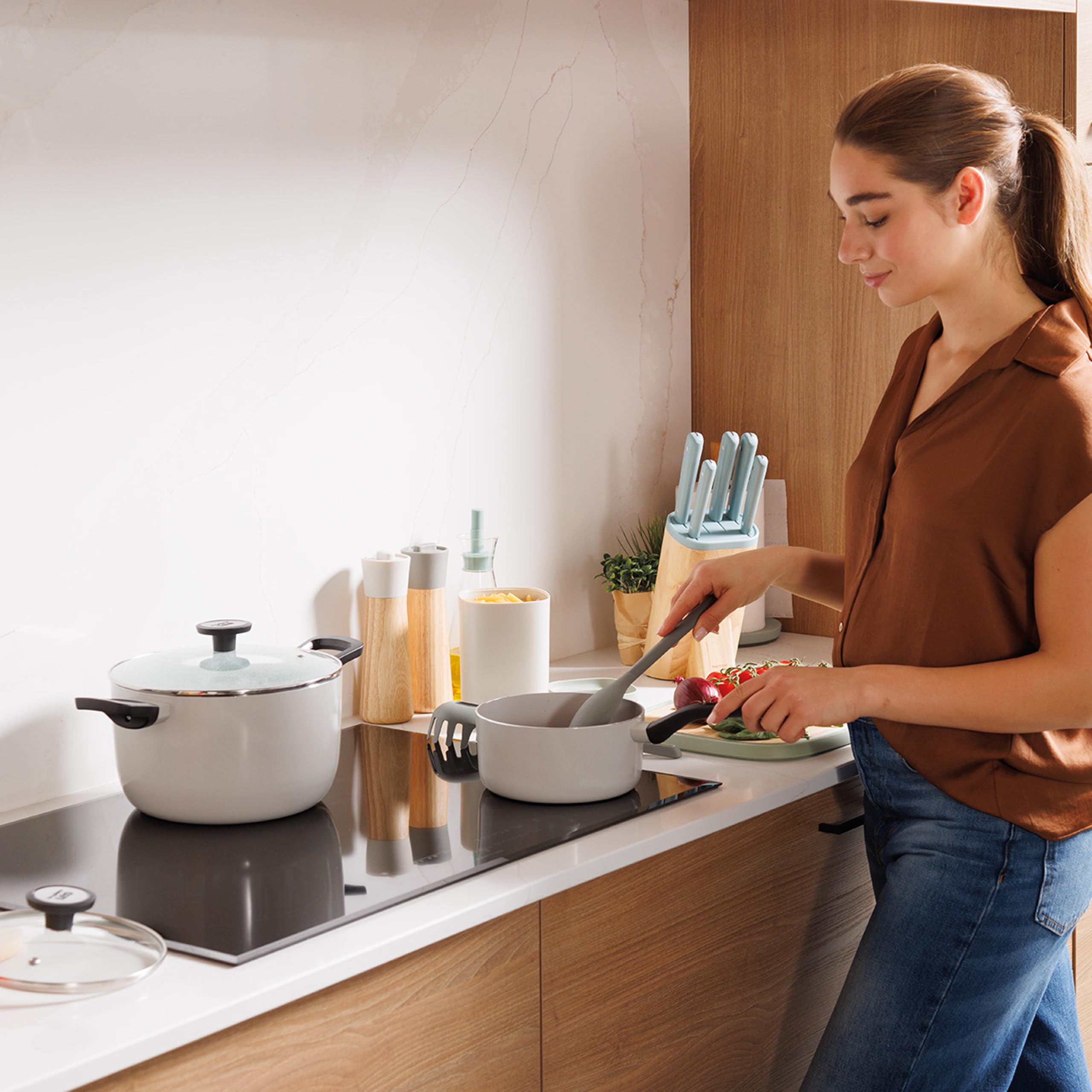 BergHOFF Casserole avec couvercle Shadow 18 cm - Leo - Achat & prix | fnac